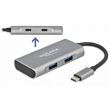 Delock Externer USB 3.2 Gen 2 USB Type-C Hub USB-Kabel