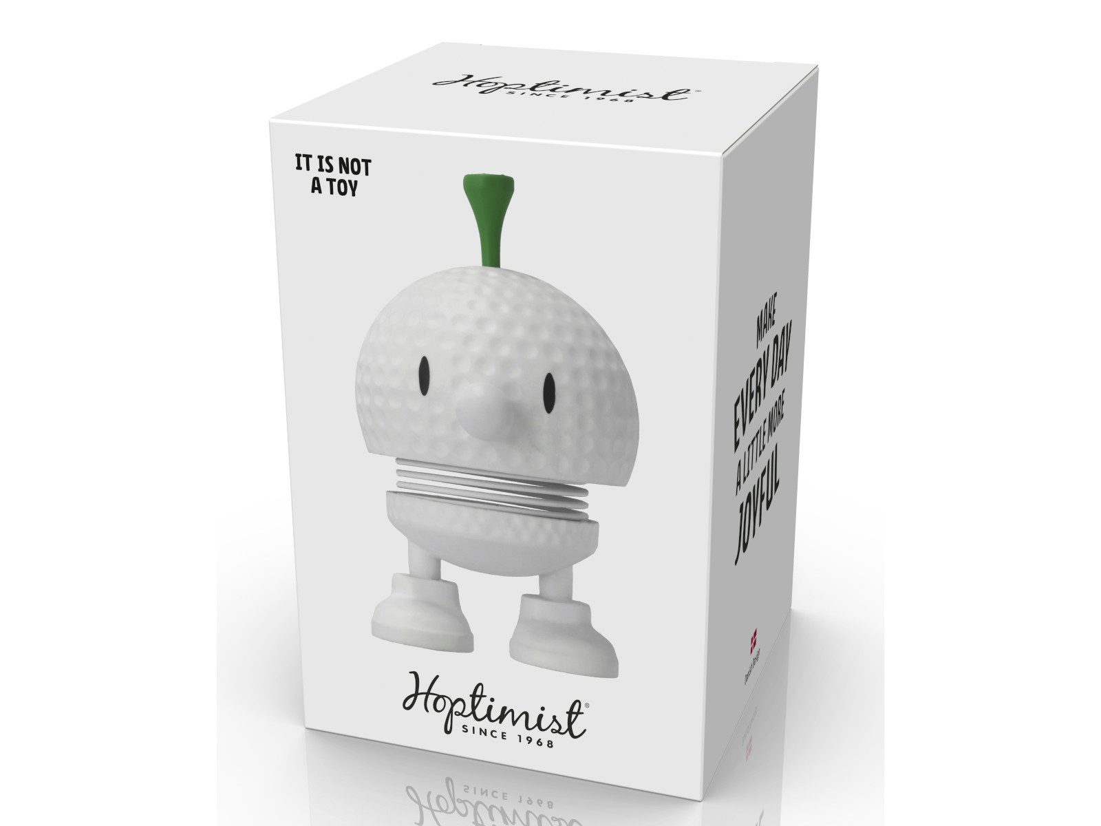 HOPTIMIST Dekofigur Golf Bumble S White 8,5cm günstig online kaufen