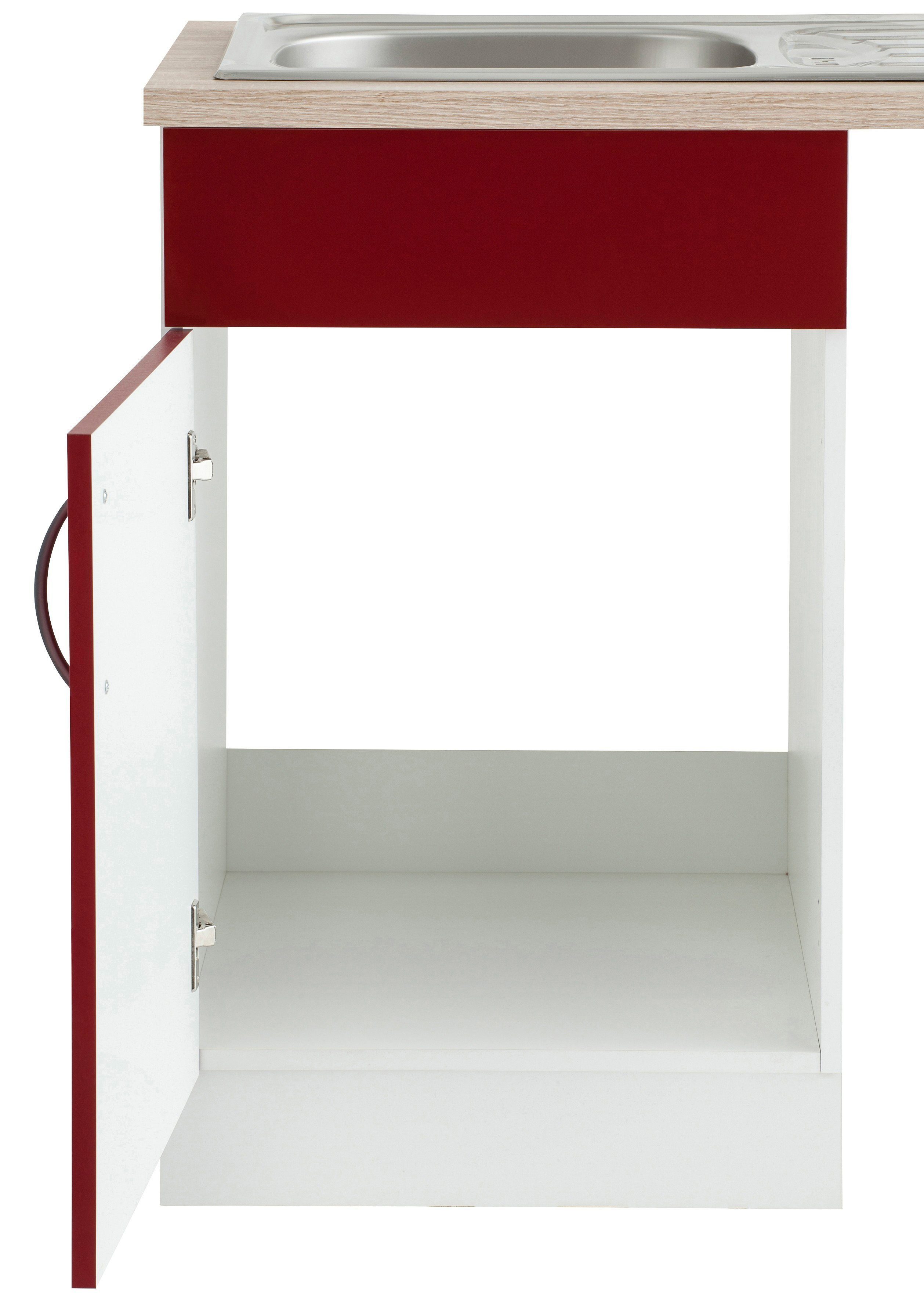 wiho Küchen Spülenschrank Flexi Breite 50 cm