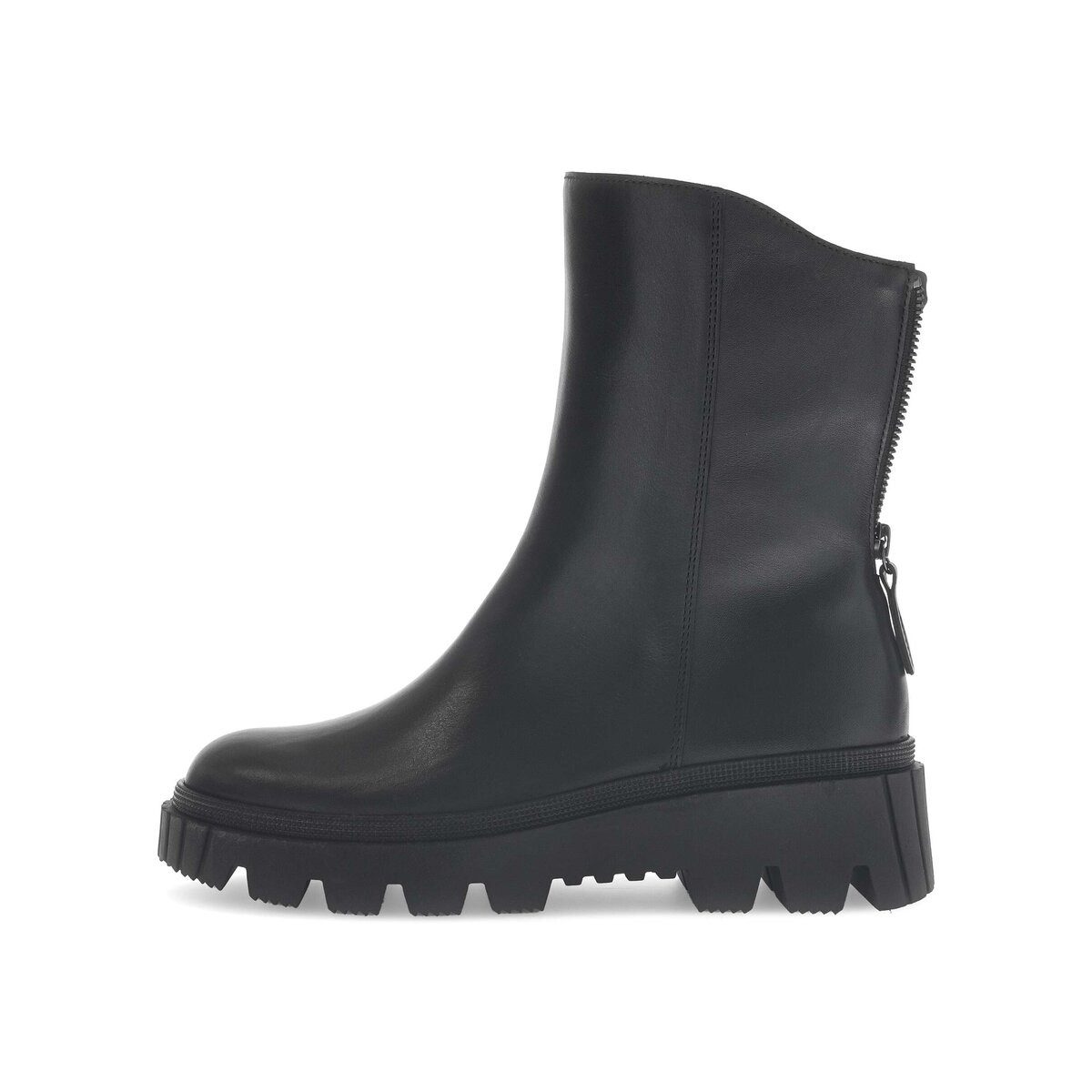Gabor Plateau Stiefelette Materialmix Leder/Lederimitat Plateaustiefelette günstig online kaufen