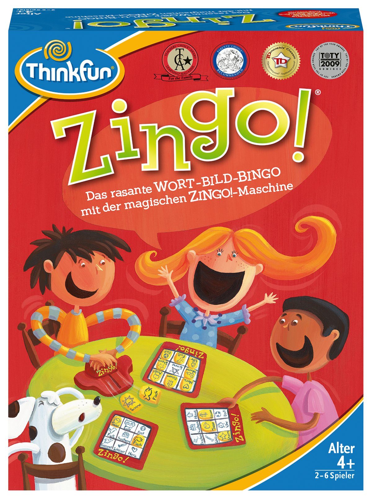 Thinkfun® Spiel, Familienspiel Thinkfun 76351 Zingo!,Lernspiel