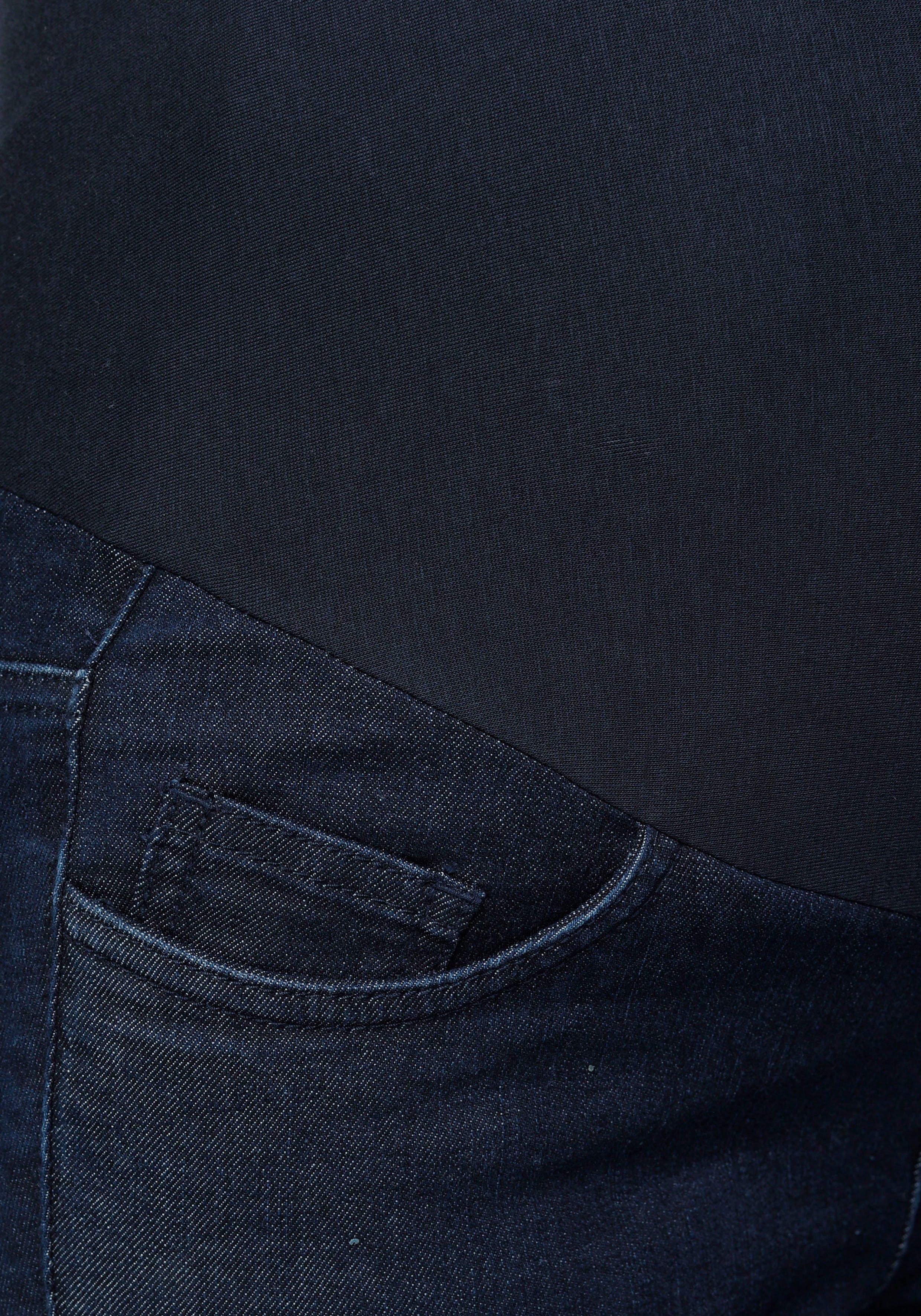 Neun Monate Umstandsjeans Stretch-Jeans für Schwangerschaft und Stillzeit schmale Beinform, hohe Taille, langes Bein