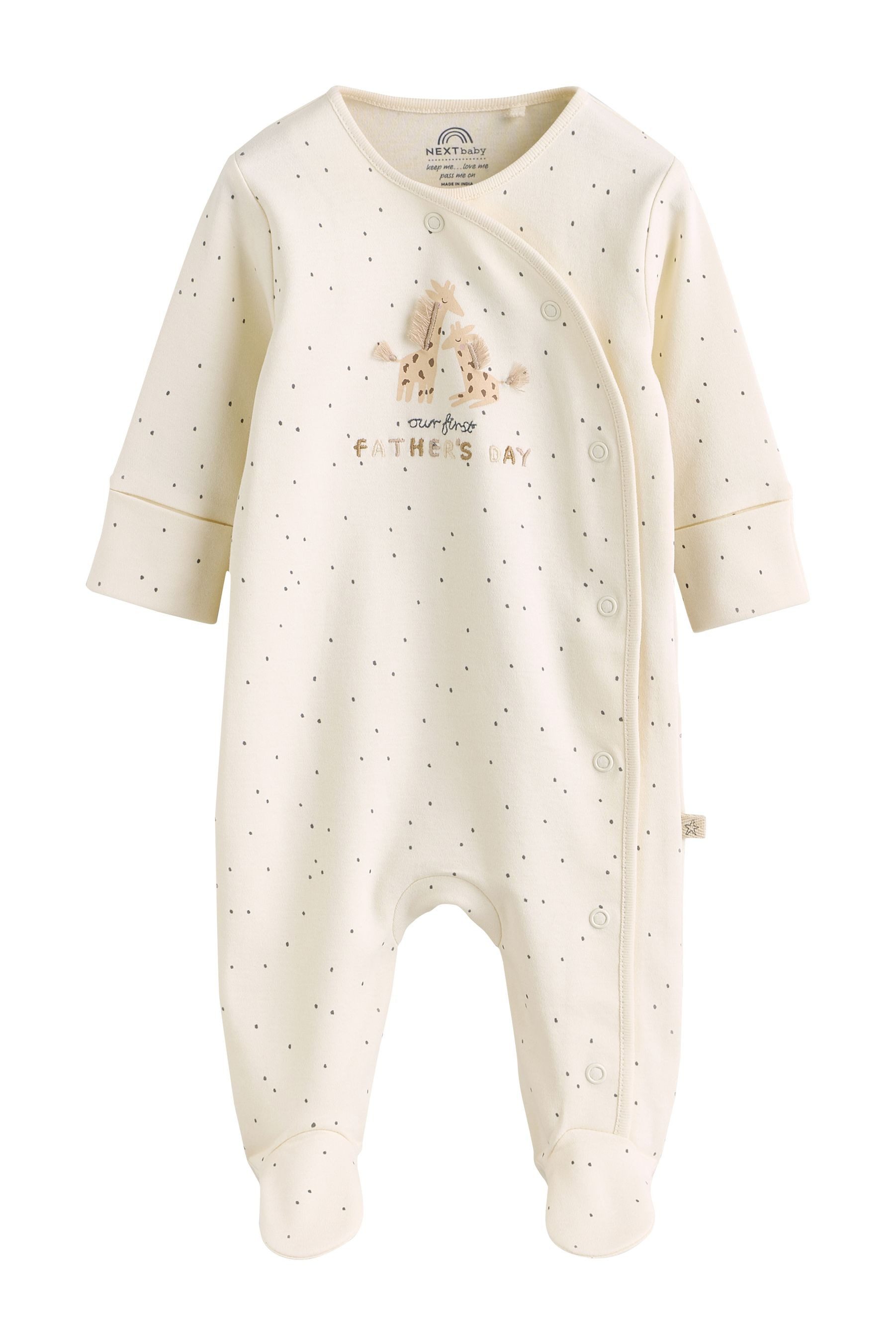 Schlafoverall Baby-Schlafanzug, My First Fathers Day