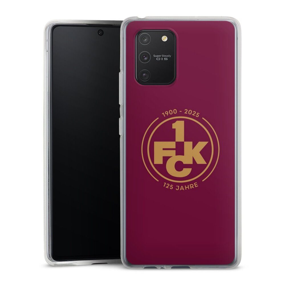 DeinDesign Handyhülle 1. FC Kaiserslautern 1. FCK 125 Jahre 1. FCK 125. Jubiläum, Samsung Galaxy S10 Lite Silikon Hülle Bumper Case Handy Schutzhülle