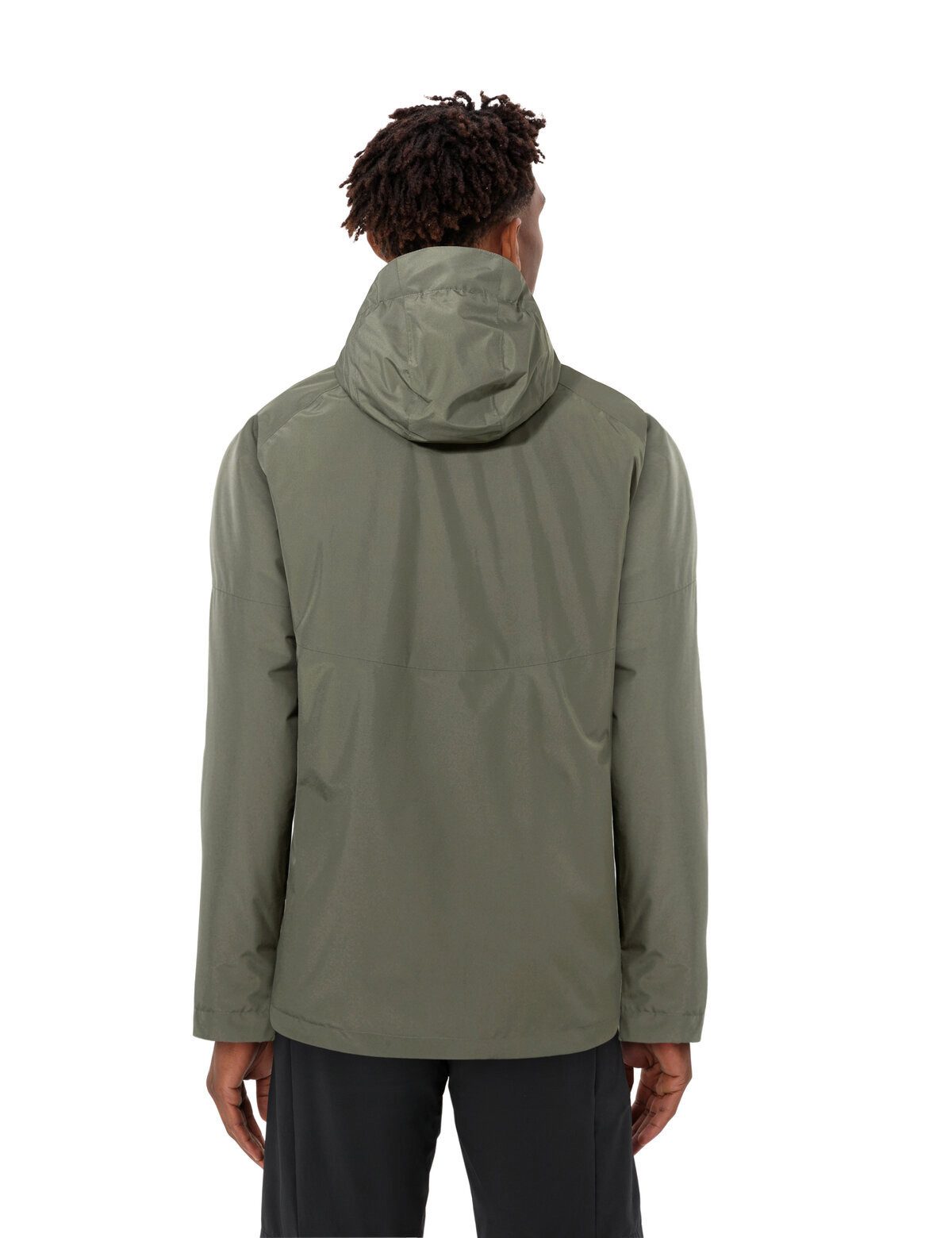 VAUDE Outdoorjacke SE Men's Morkon Wool Jacket (1-St) vielseitige Herrenjacke für die kalte Jahreszeit – Bild 4 von 4