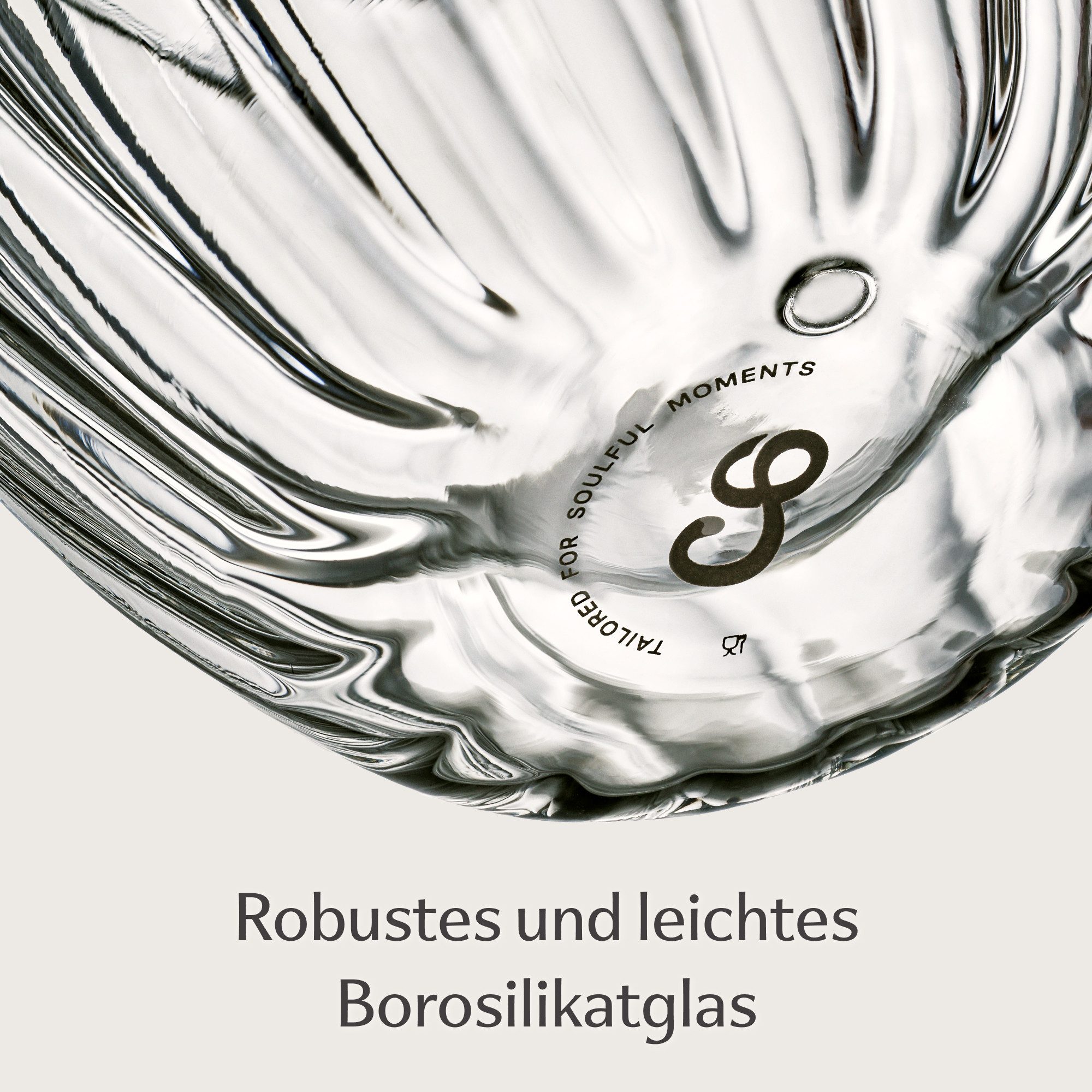 Cosumy Gläser-Set Doppelwandige Cappuccino Gläser 230ml, 4-tlg., Borosilikatglas, Spülmaschinenfest