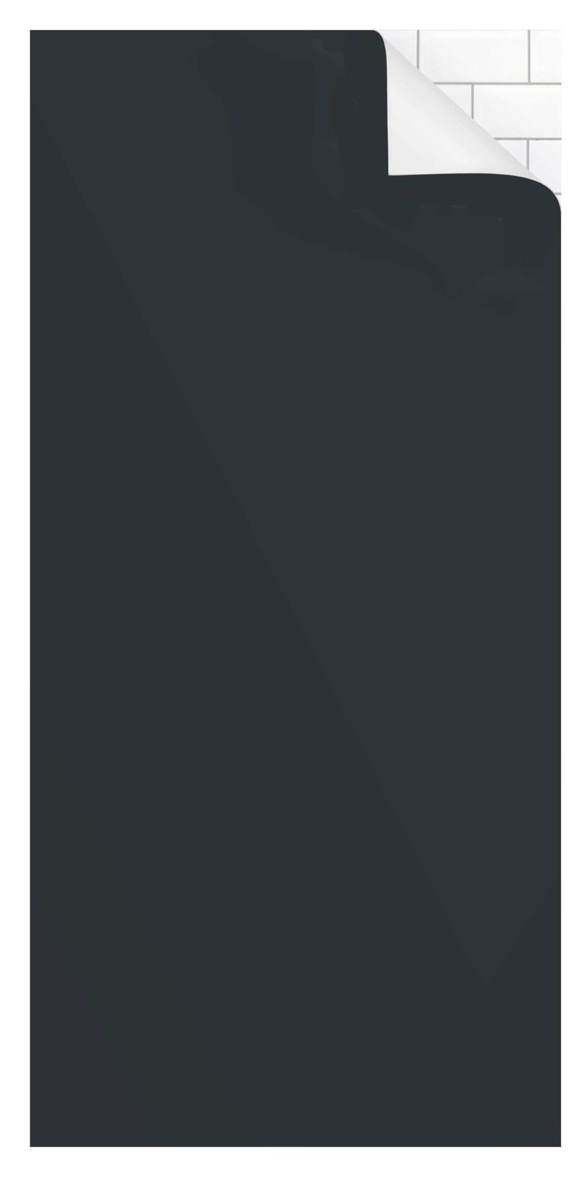 Bilderdepot24 Duschrückwand einfarbig grau Badrückwand ohne Bohren Dusche Unifarben, (1-tlg., 0,61 mm starke Folie selbstklebend Wandpaneele Dusche versch. Größen), fugenlose & wasserfeste Motiv Rückwand Wandverkleidung für Duschkabine