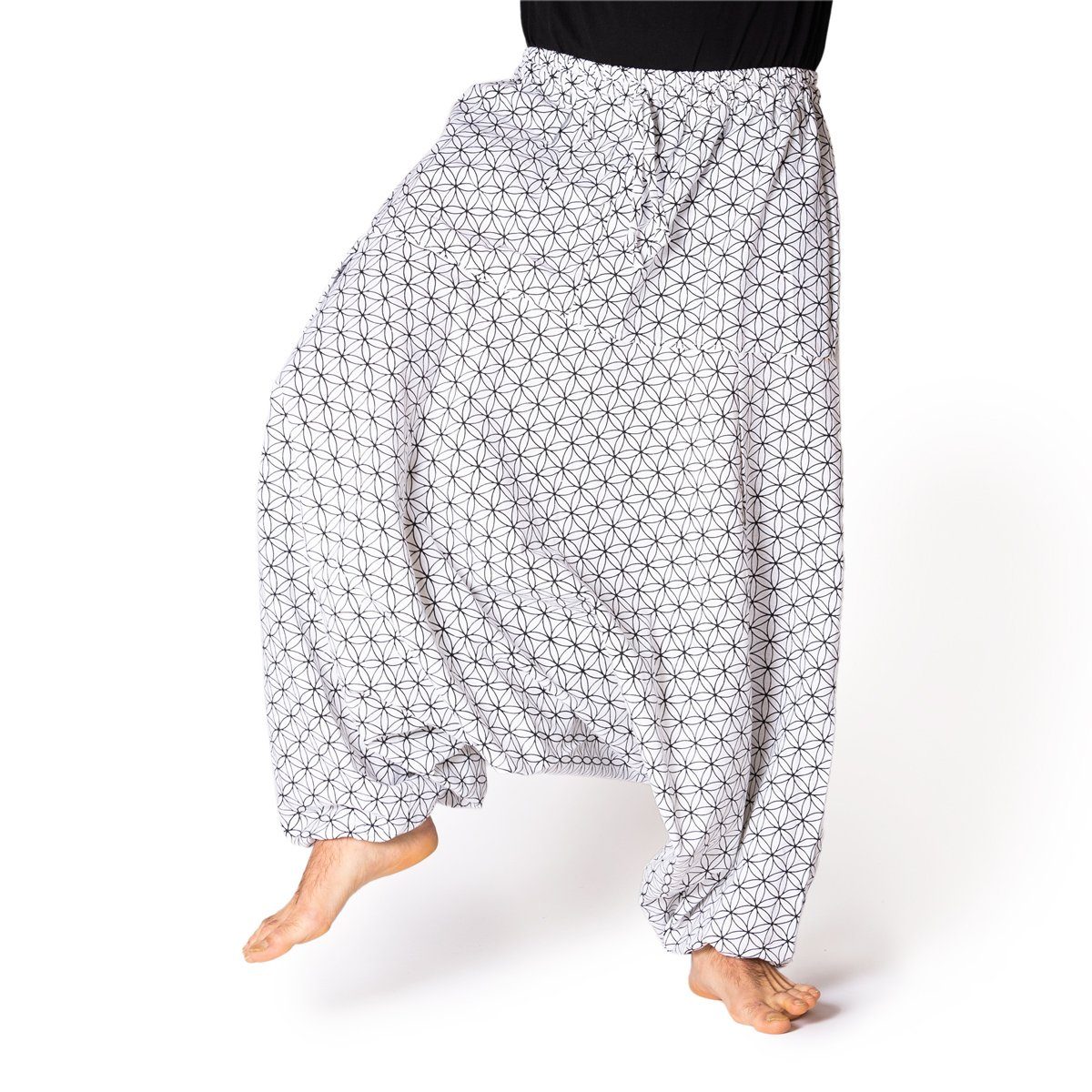 PANASIAM Pumphose Aladinhose Geometrix Haremshose aus günstig online kaufen