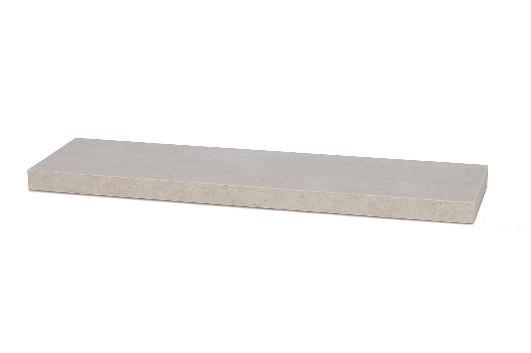 Levandeo® Wandregal, Wandboard Bobby 80cm Betonoptik Grau Wandregal Regal B günstig online kaufen