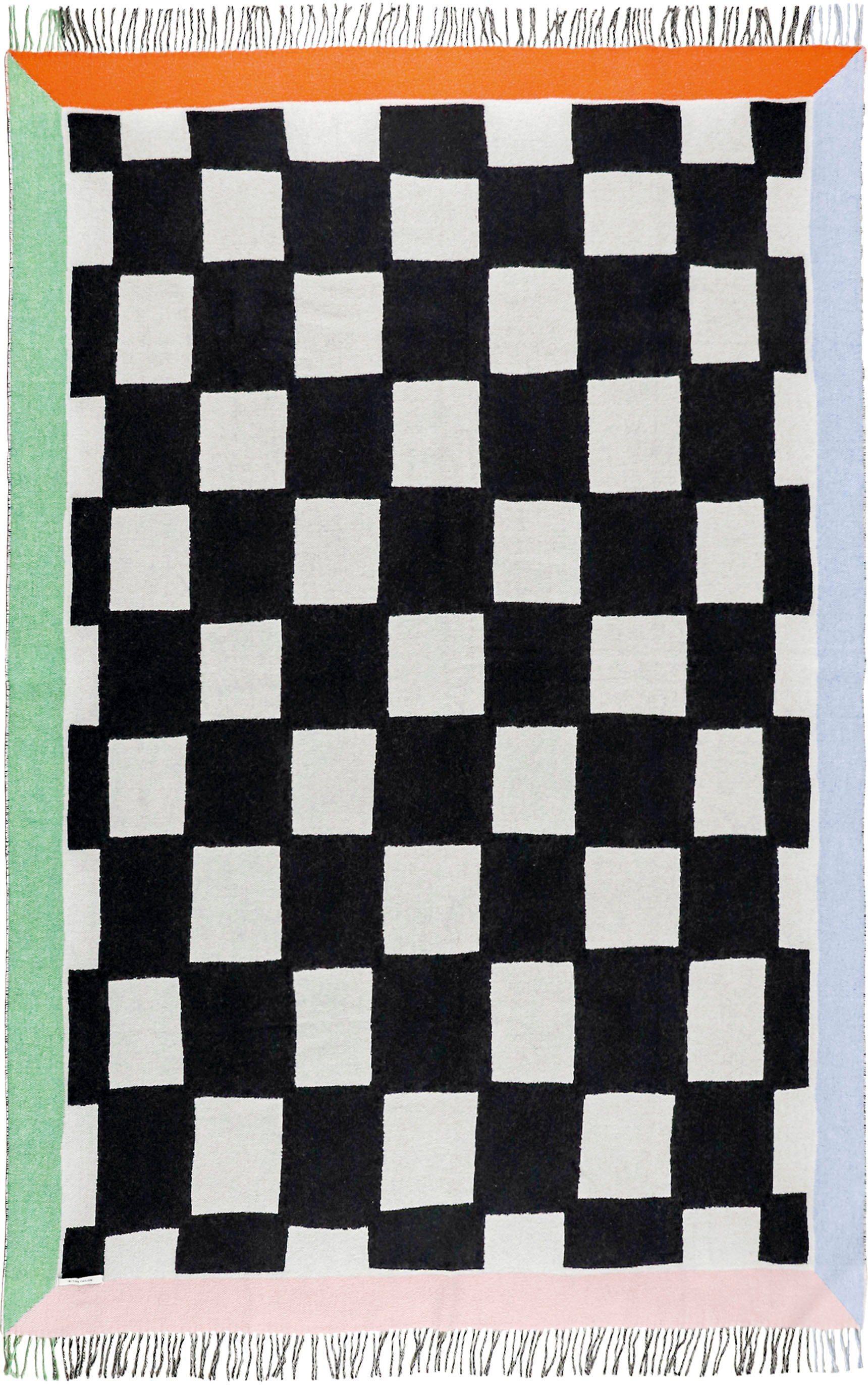 Plaid Checkmate Bings, TOM TAILOR Künstlerkollektion HOME