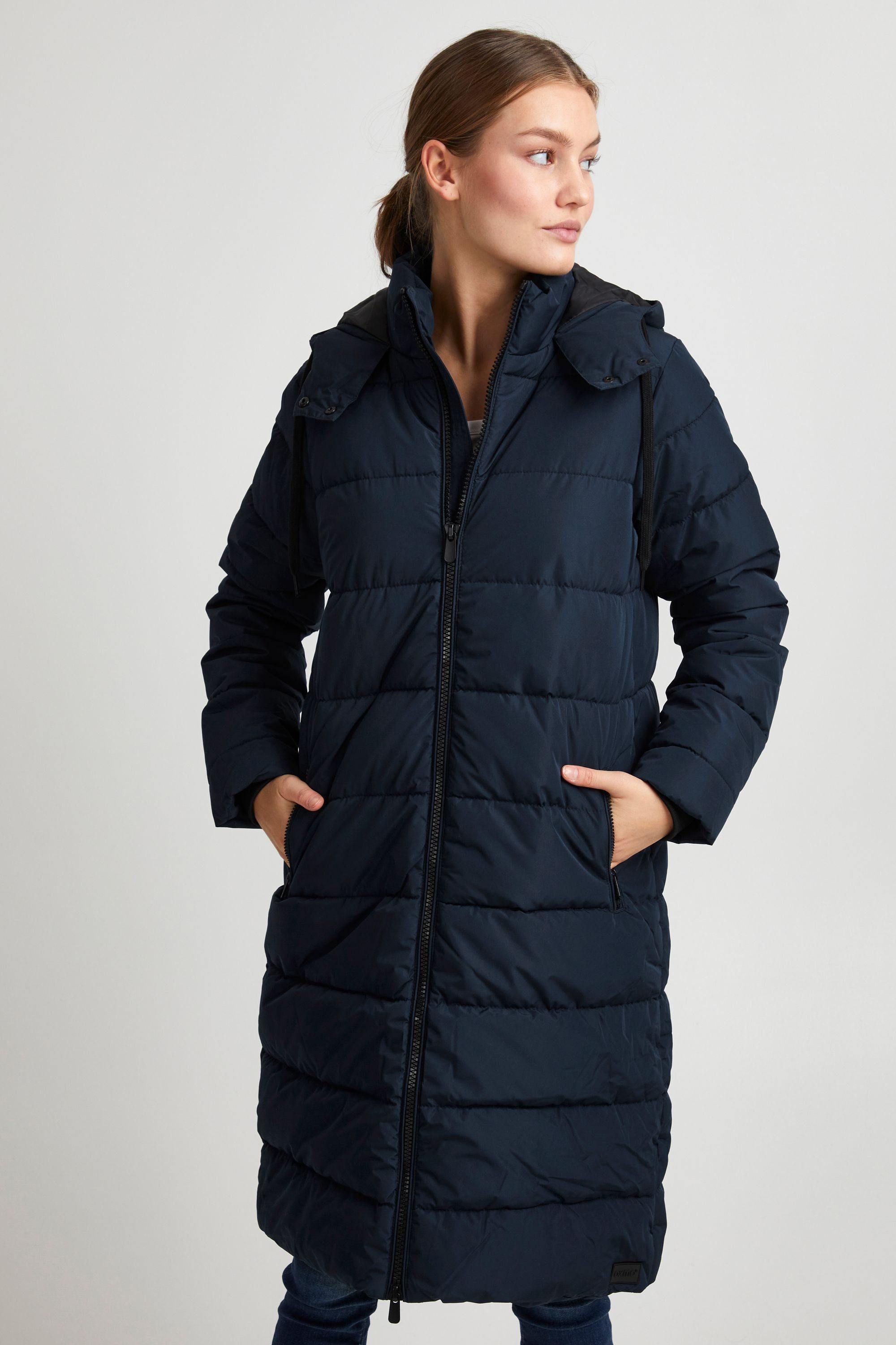 OXMO Wintermantel OXSoliana Wintermantel mit Kapuze günstig online kaufen