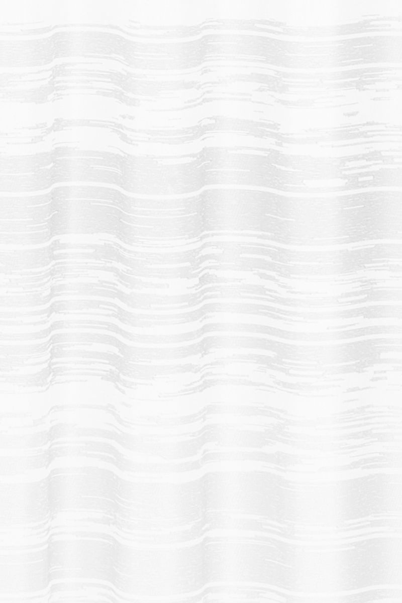 ELBERSDRUCKE Vorhang Schlaufenschal Gardine Filou Elbersdrucke Scherli Ikat weiß 140x255cm, leicht perforiert, Kunstfaser, pflegeleicht