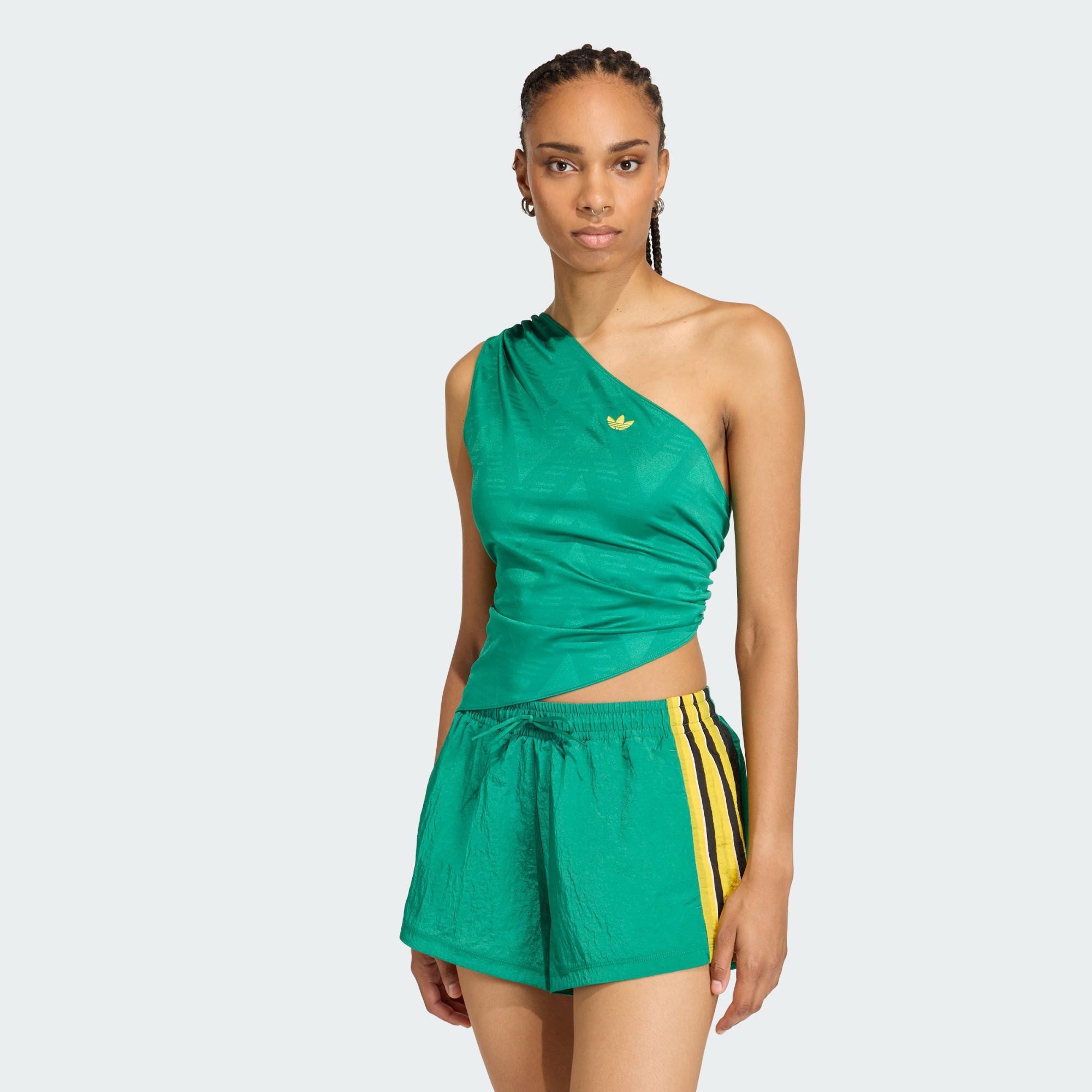 adidas Originals One-Shoulder-Top GERÜSCHTES ONE SHOULDER TOP (1-tlg)