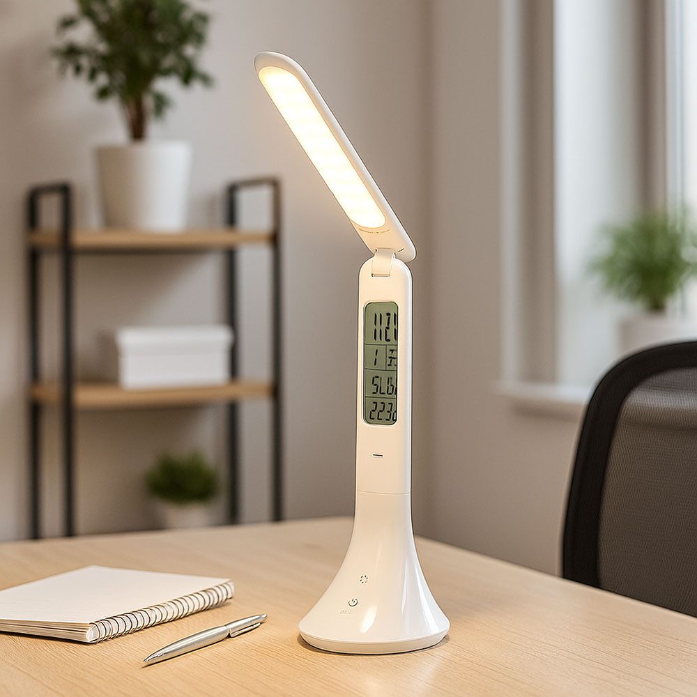 GLOBO LIGHTING Schreibtischlampe, LED-Leuchtmittel fest verbaut, günstig online kaufen