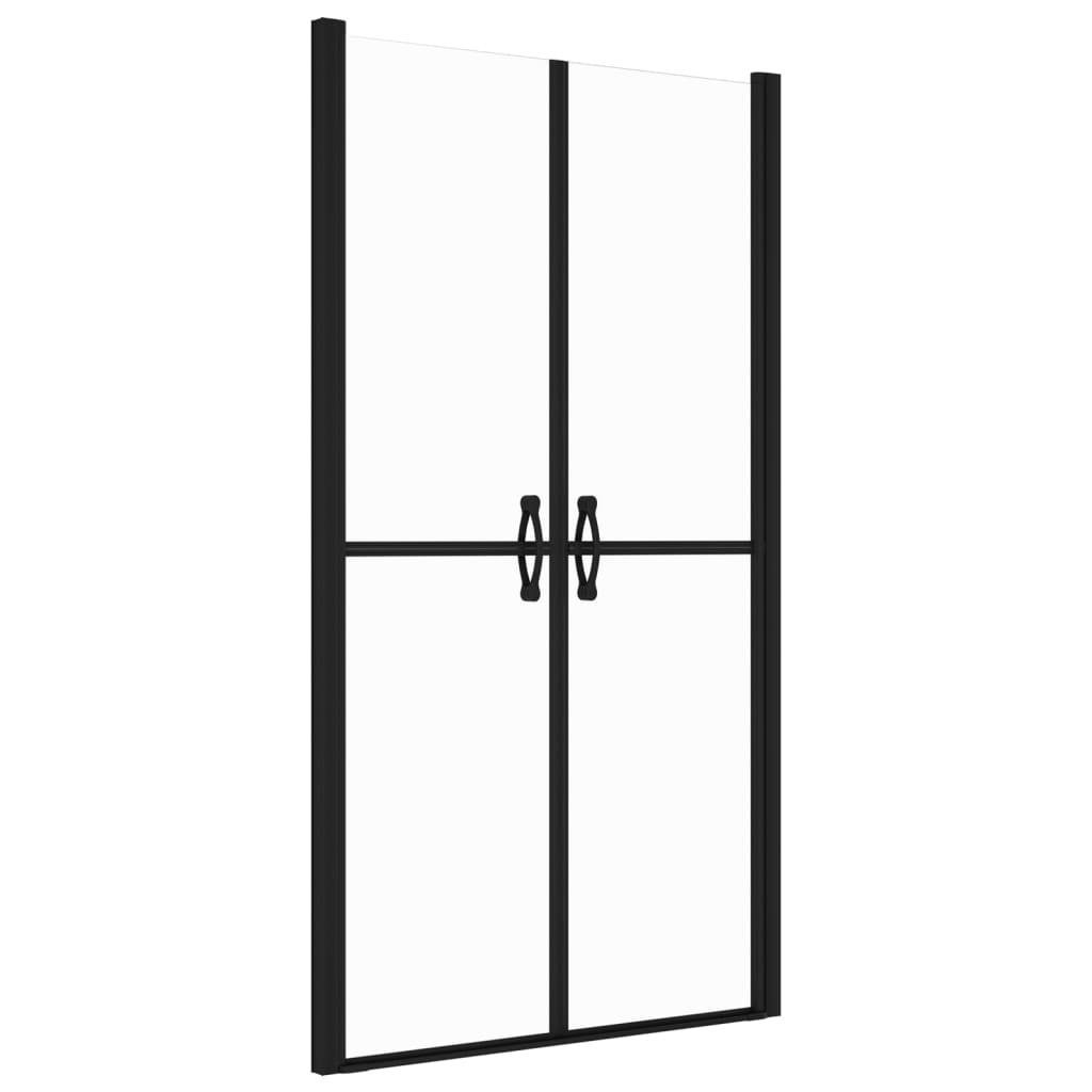vidaXL Duschwand 76 x 190 cm Duschtür Klar ESG 73-76x190 cm