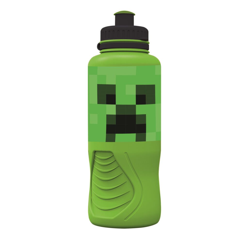 Javoli.com Trinkflasche Minecraft Ergo Flasche, Sportflasche 430 ml