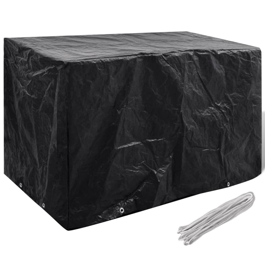 vidaXL Gartenmöbel-Schutzhülle 140 x 70 x 90 cm Hochwertige Gartenmöbel-Abdeckung 140x70x90 cm aus Al