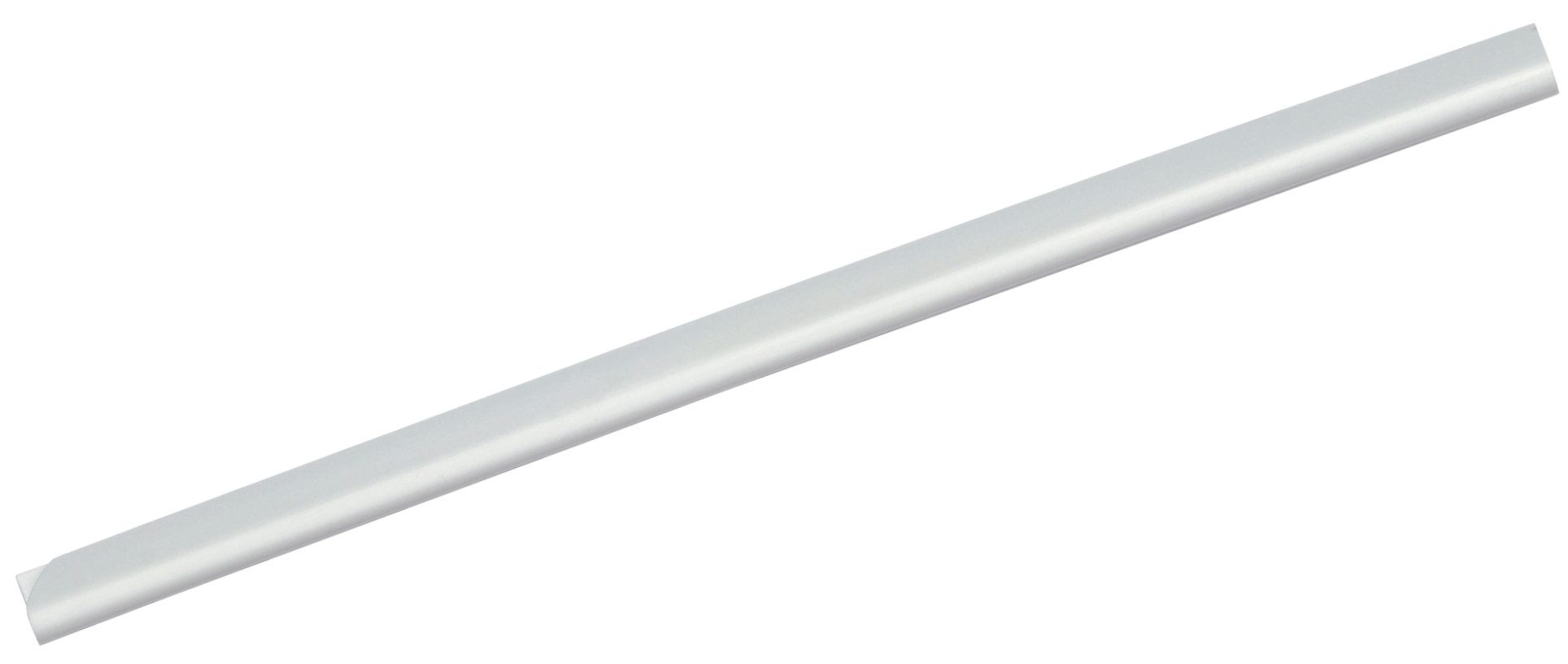 DURABLE Prospekthülle Klemmschiene A4 ca. 60 Blatt weiß VE=50 Stück
