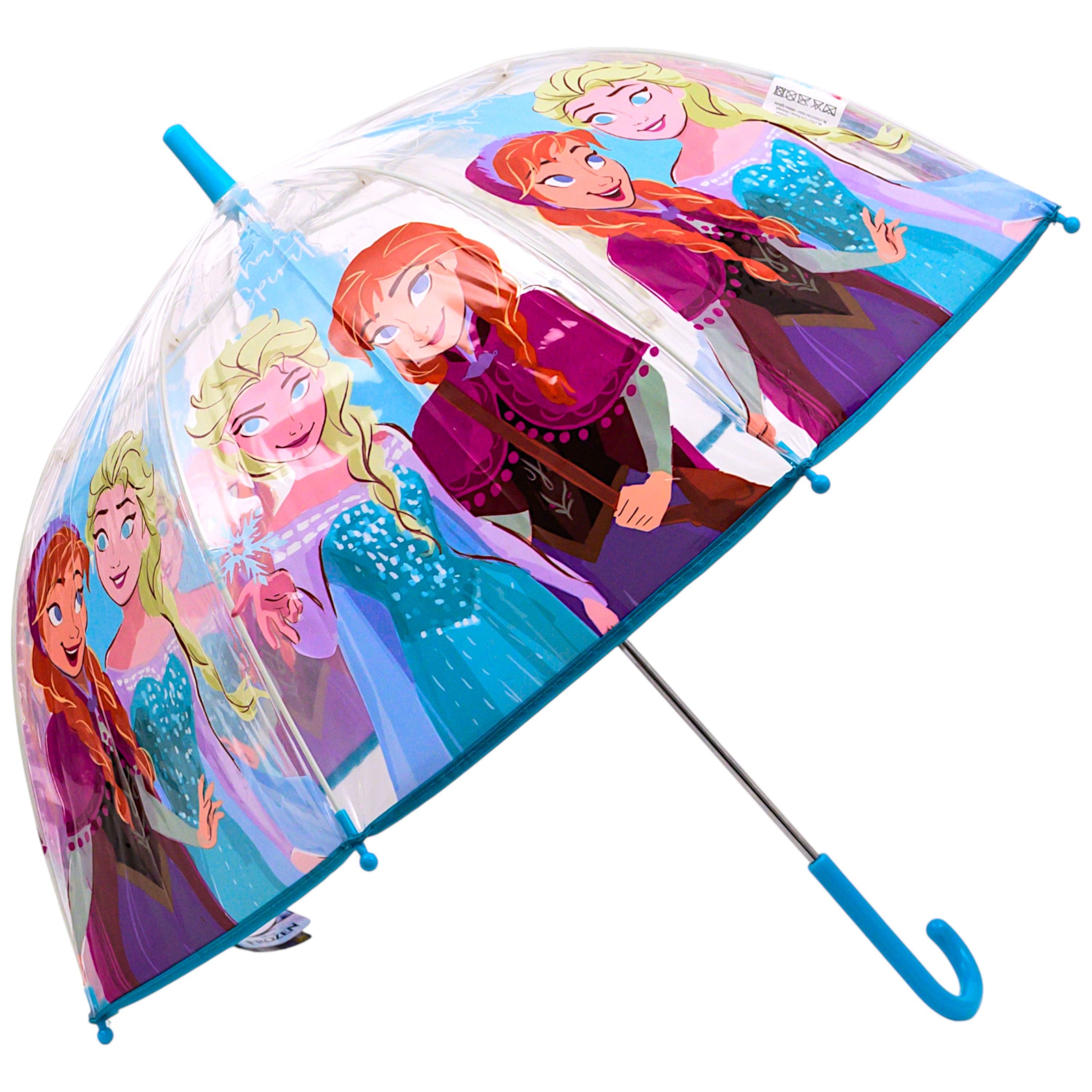 Stockregenschirm Elsa & Anna