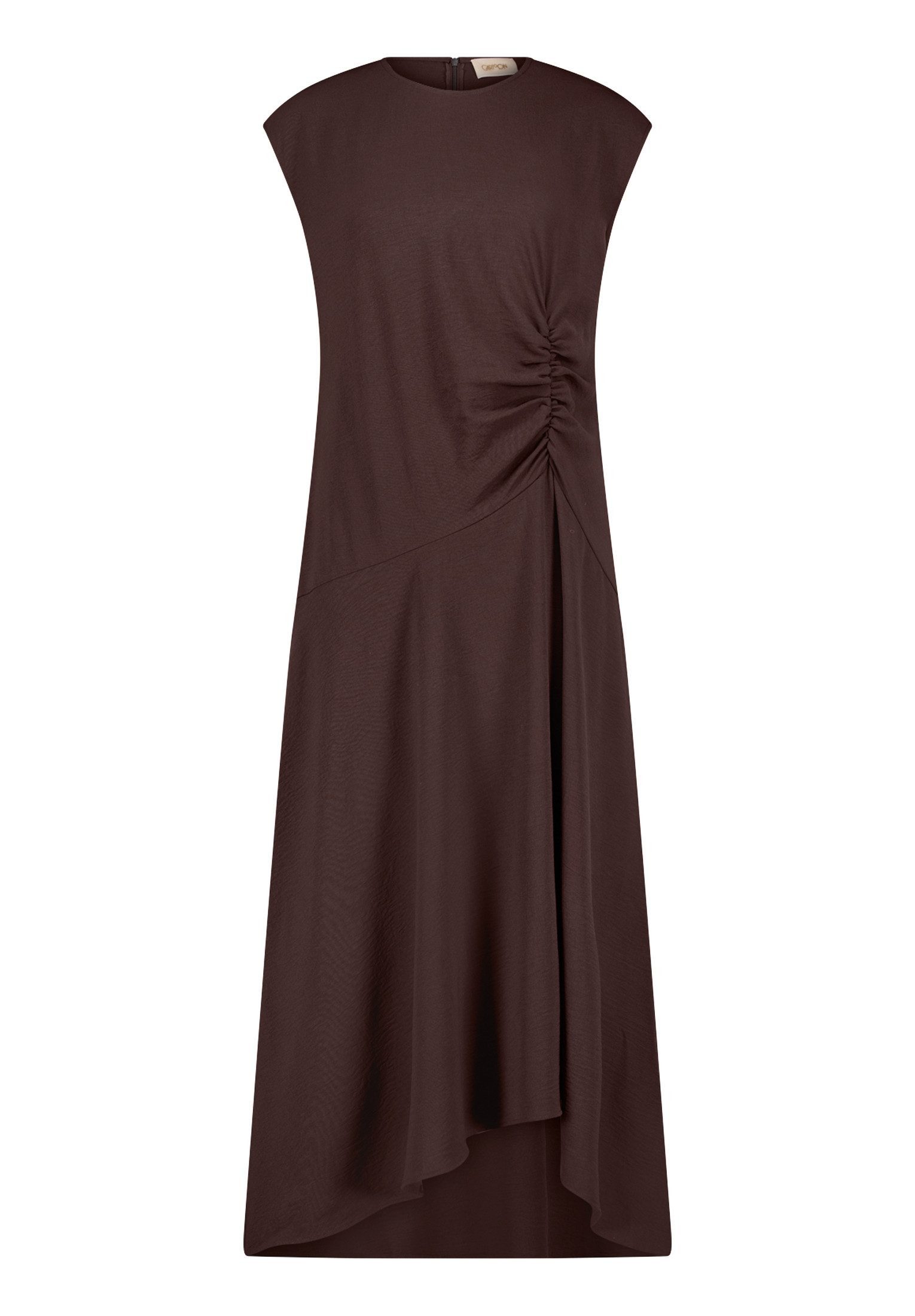 Cartoon Midikleid Damen mit Raffung