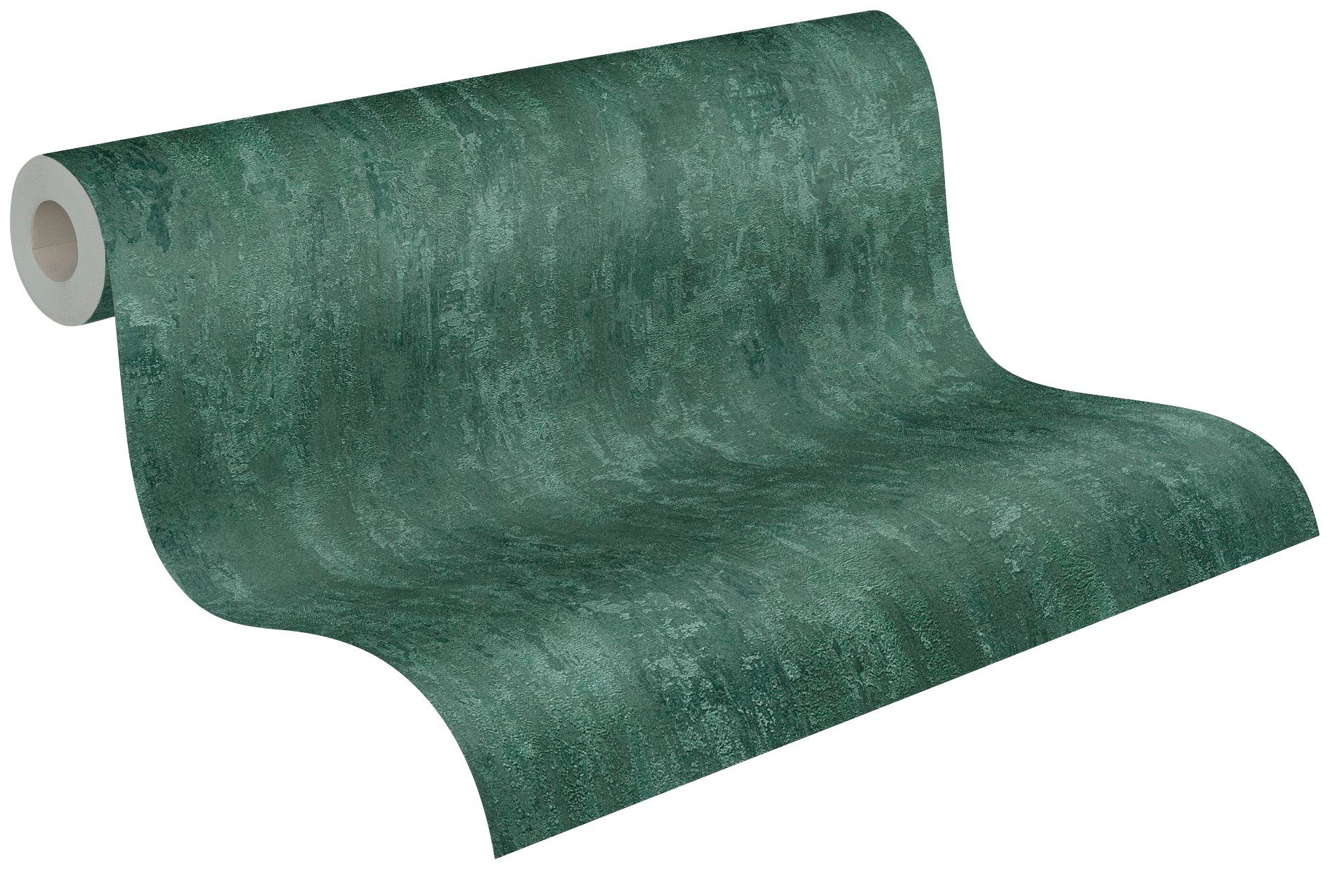 A.S. Création Vliestapete Rusted, leicht strukturiert, Metall-Effekte, Rost-Optik, abstrakt, Moderne Tapete einfarbig Tapeten Wohnzimmer Schlafzimmer Küche modern