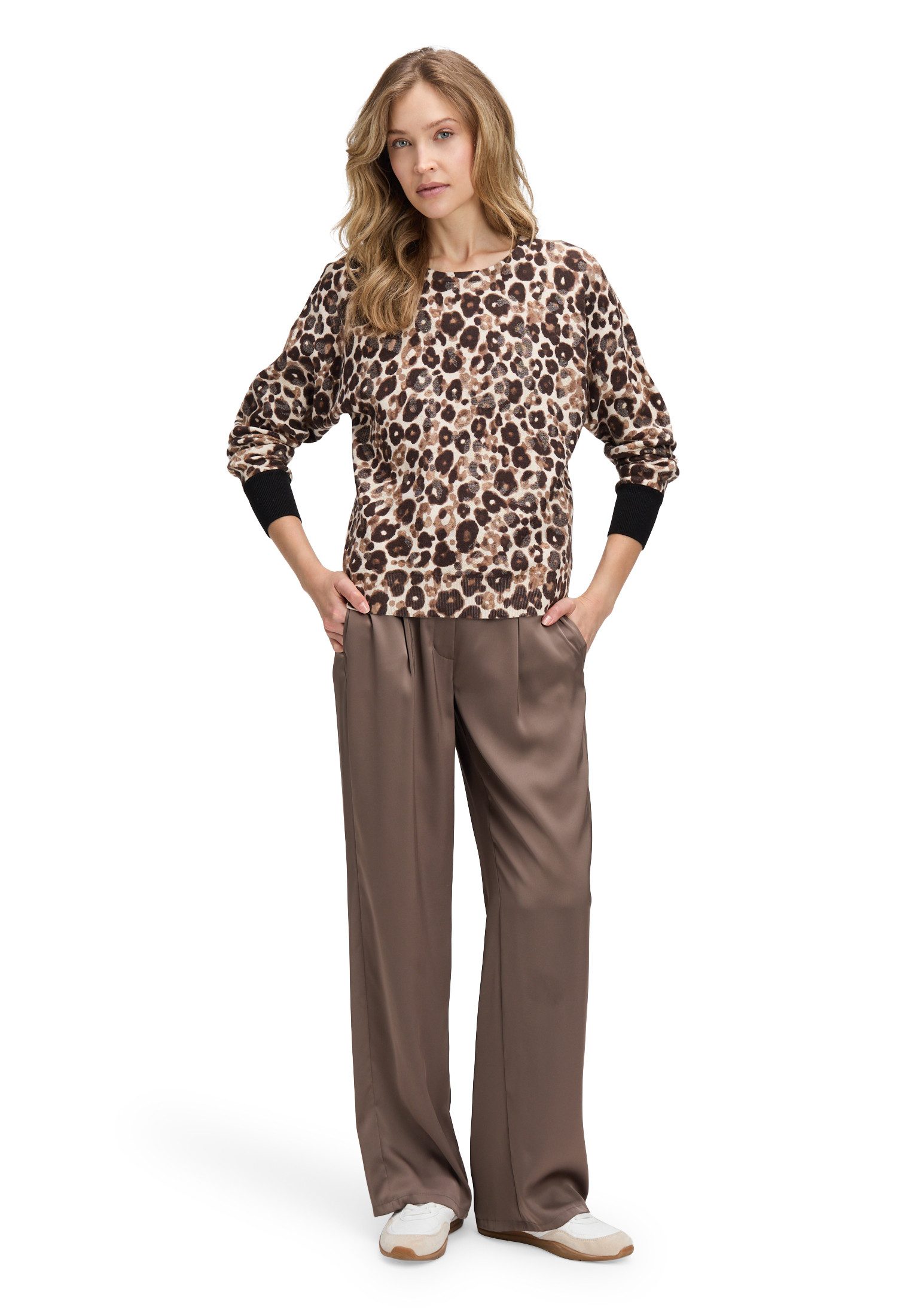 Betty Barclay Strickpullover Damen mit Jacquard (1-tlg)
