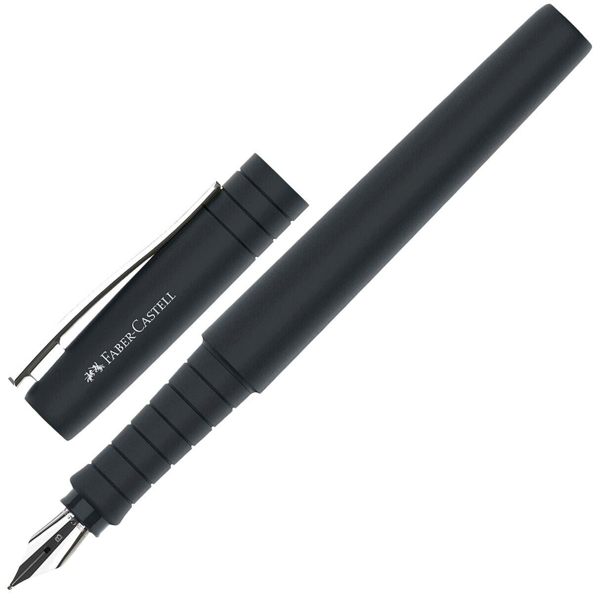 Faber-Castell Füllfederhalter Faber-Castell Füller Poly Pen B schwarz