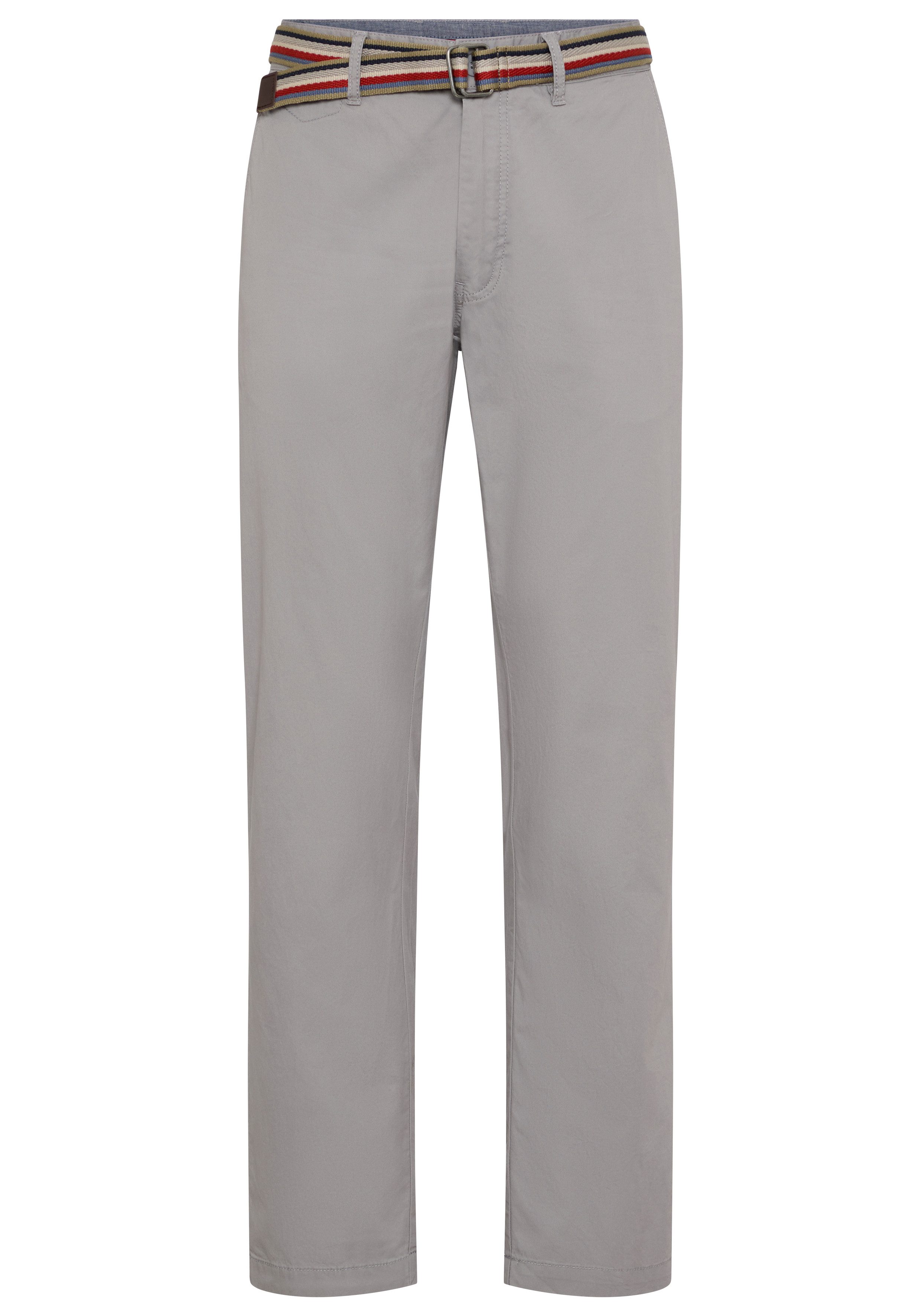 Man's World Plus Chinohose inklusive Gürtel (2-tlg) gerade Beinform, Regular Fit, mit krempelbarem Beinabschluss – Bild 4 von 5