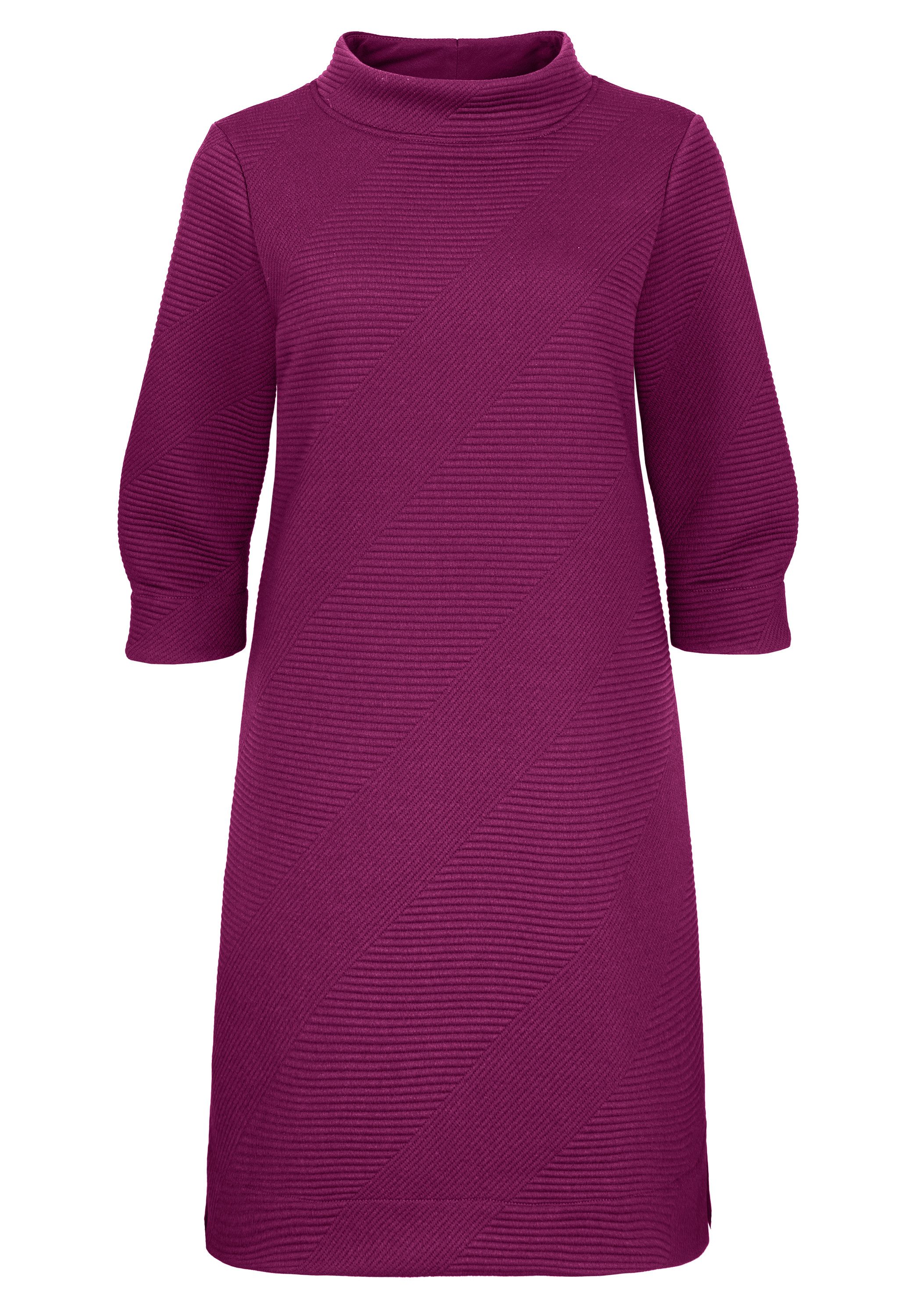 bianca Jerseykleid ALICIA in trendigem Strukturmuster, günstig online kaufen