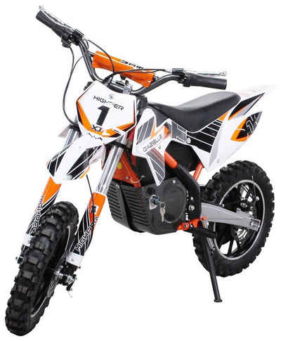 Actionbikes Motors Dirt-Bike »Gazelle«, 3 Gang, 3 Geschwindigkeitsstufen, Starker 500 Watt Elektromotor, Bis 15 Km Reichweite