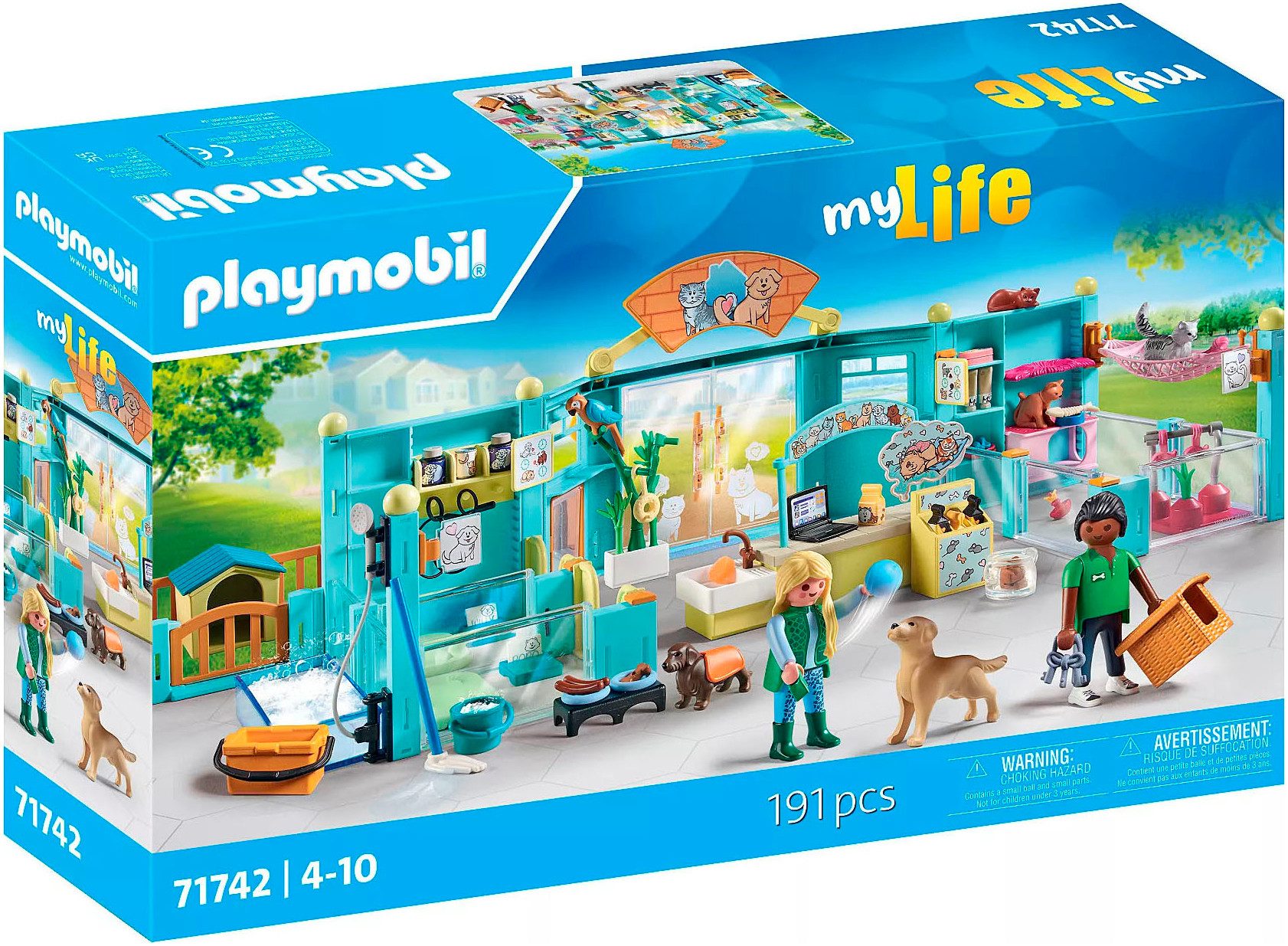 Playmobil® Tierhotel (71742), Playmobil My Life Konstruktions-Spielset, (19 günstig online kaufen