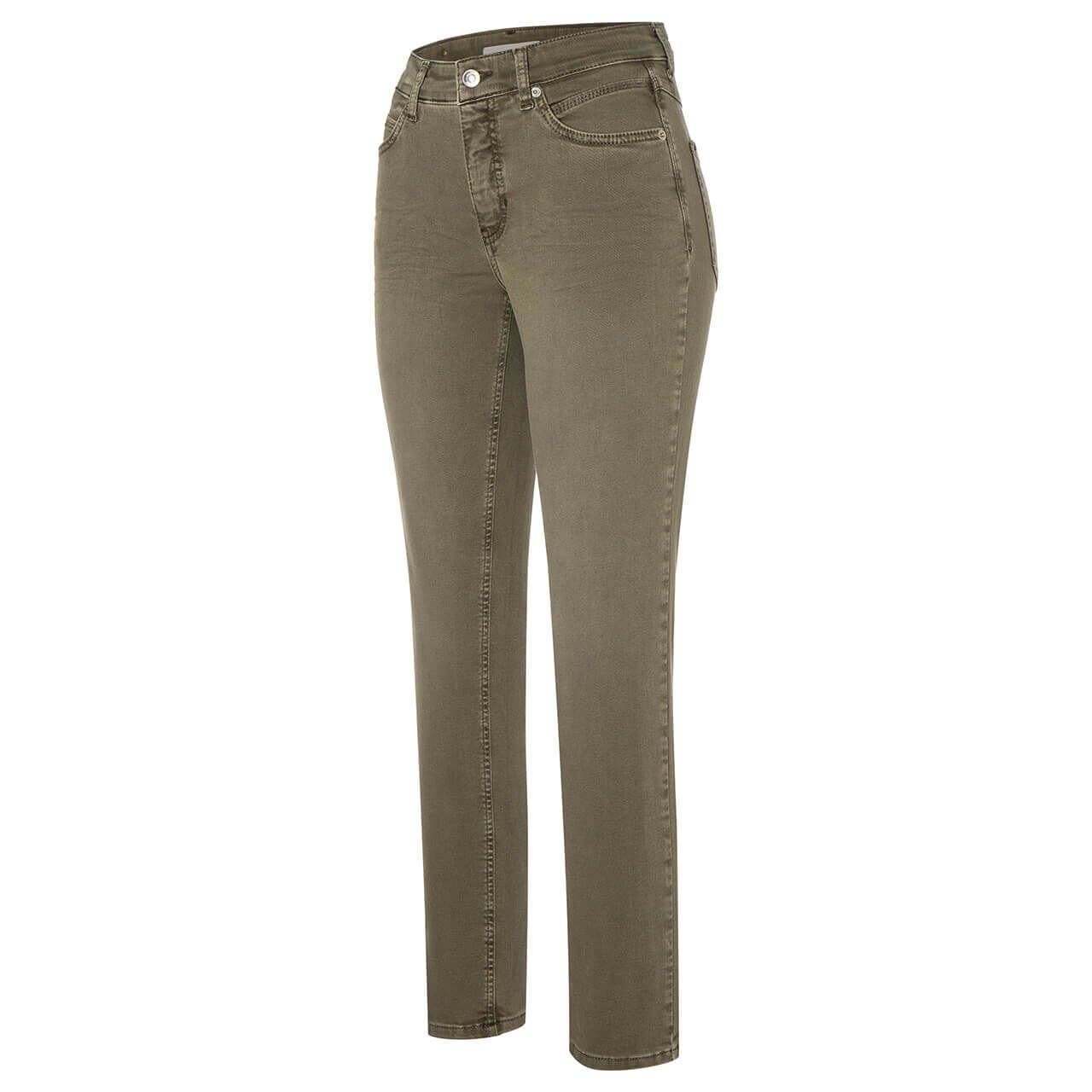 662W, Stretch-Jeans MAC MAC deutscher MELANIE Länge in in Weite Konfektionsgröße, 5040-00-0389 Inchgröße mat green