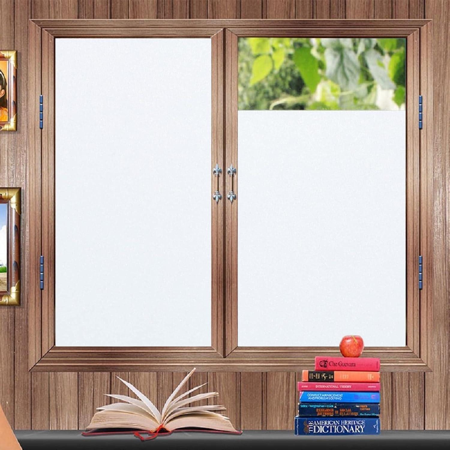 Fensterfolie Fensterfolie Milchglasfolie 75x200cm Klebefrei 75 x 200 cm Matt