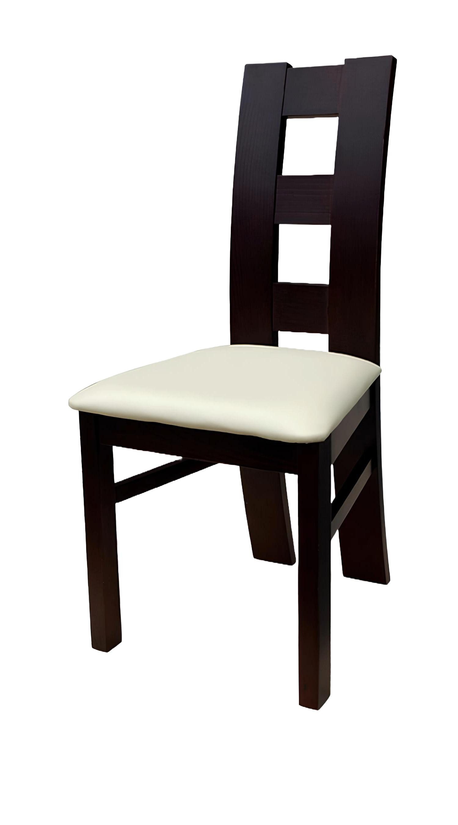 Xlmoebel Chefsessel Eleganter Holz-Lehnstuhl mit gepolsterter Sitz- und Rückenlehne, Hergestellt in Europa