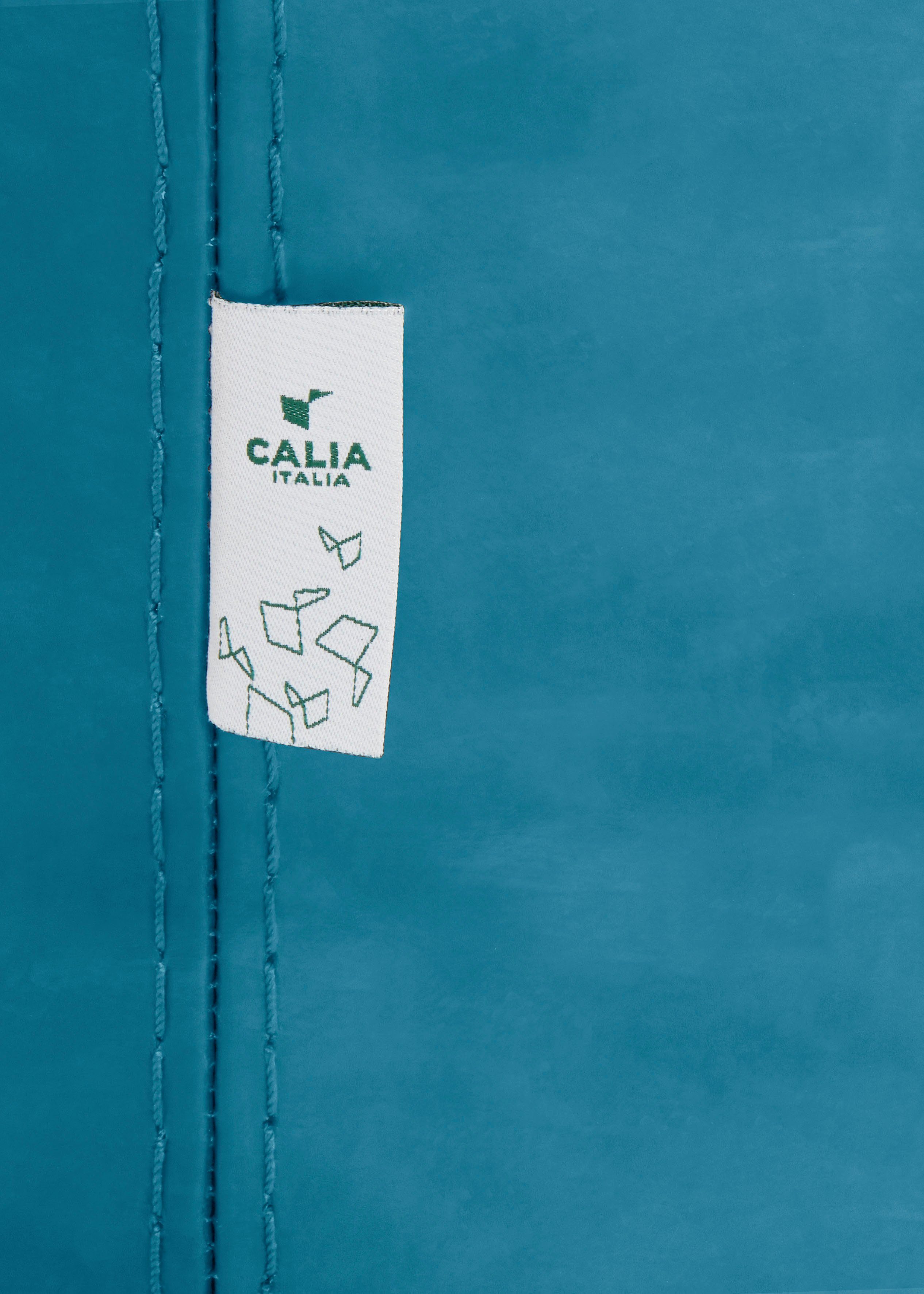 CALIA ITALIA Sessel Gaia, Care mit turquoise Hydro Luxus-Microfaser Ginevra