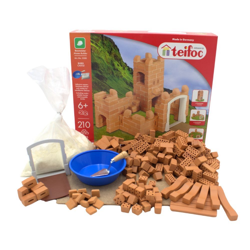 teifoc Burg Steinbaukasten, (Kreativspielzeug, 200 St., günstig online kaufen