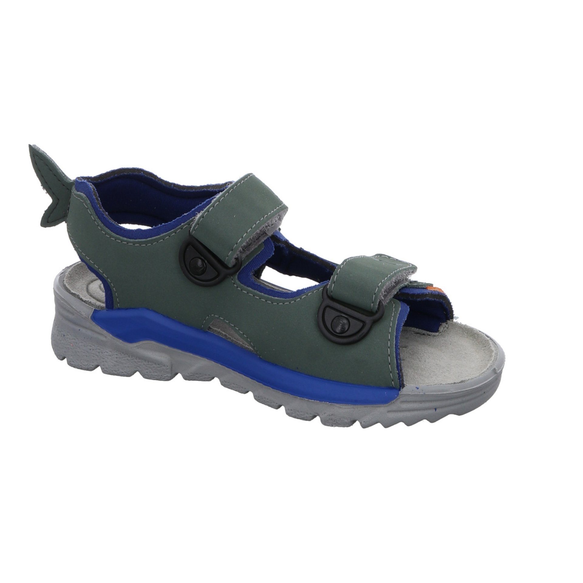 Textil Shark Sandalen Schuhe Jungen Kinderschuhe Sandale Ricosta Sandale grün