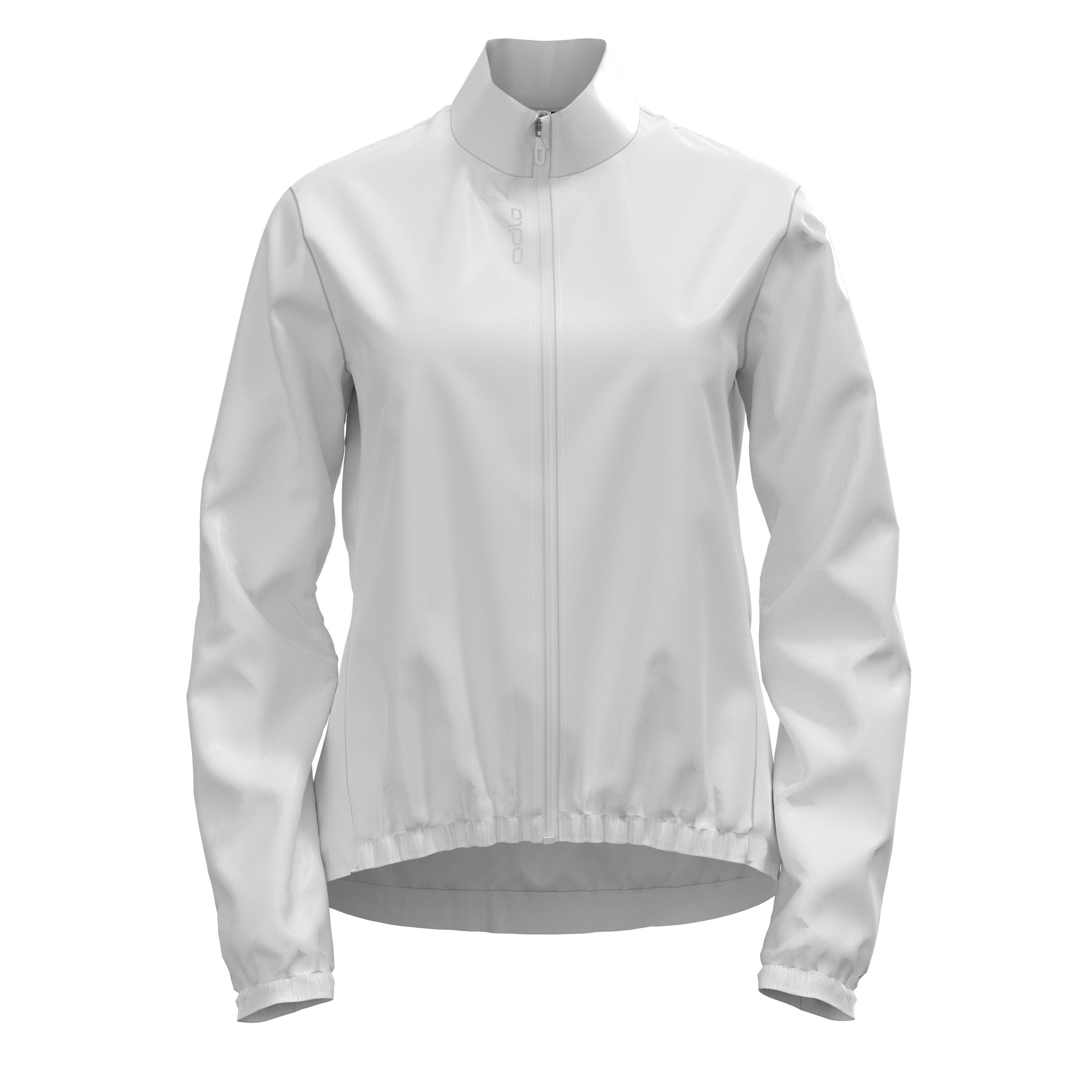 Odlo Fahrradjacke Odlo Women´s Jacket ESSENTIAL WINDPROOF white Розмір XS
