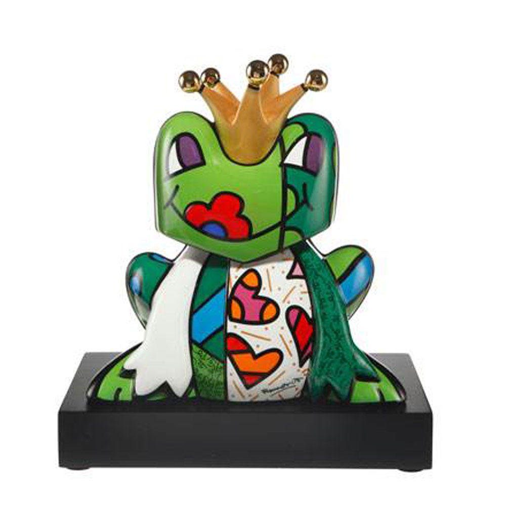 Goebel Dekofigur Prince - Romero Britto, Aus hochwertigem Porzellan