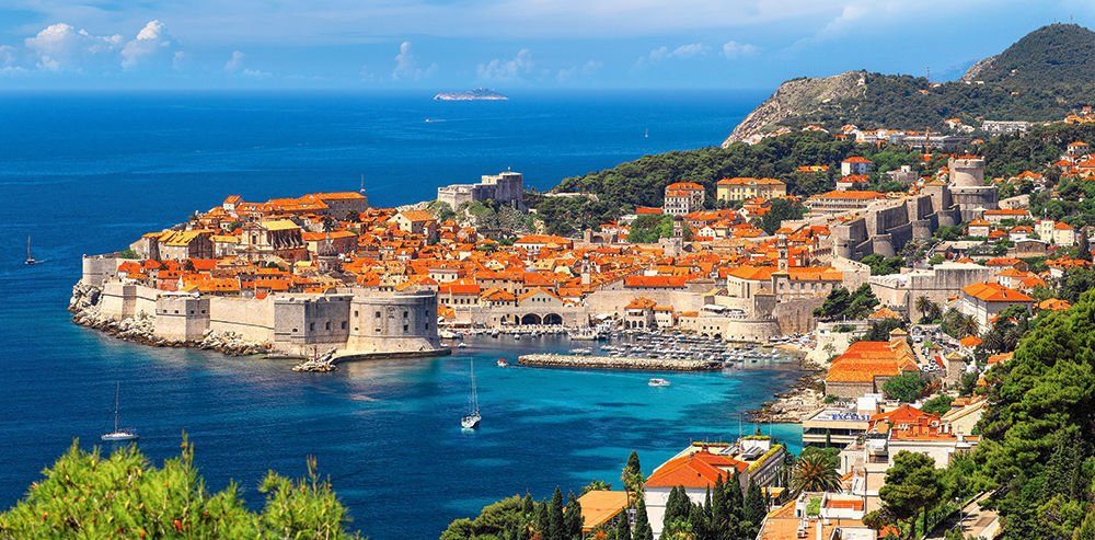 C-400225-2 Croatia, Dubrovnik, Castorland Teile, Puzzle 4000 Puzzleteile Puzzle Castorland