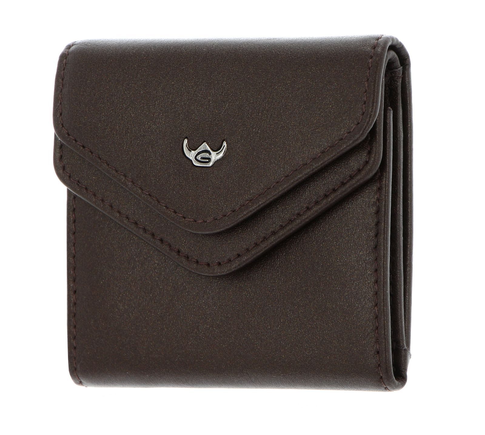 Golden Head Geldbörse Petite Billfold Coin Wallet, aus echtem Rindsleder mit RFID-Blocker Schutz