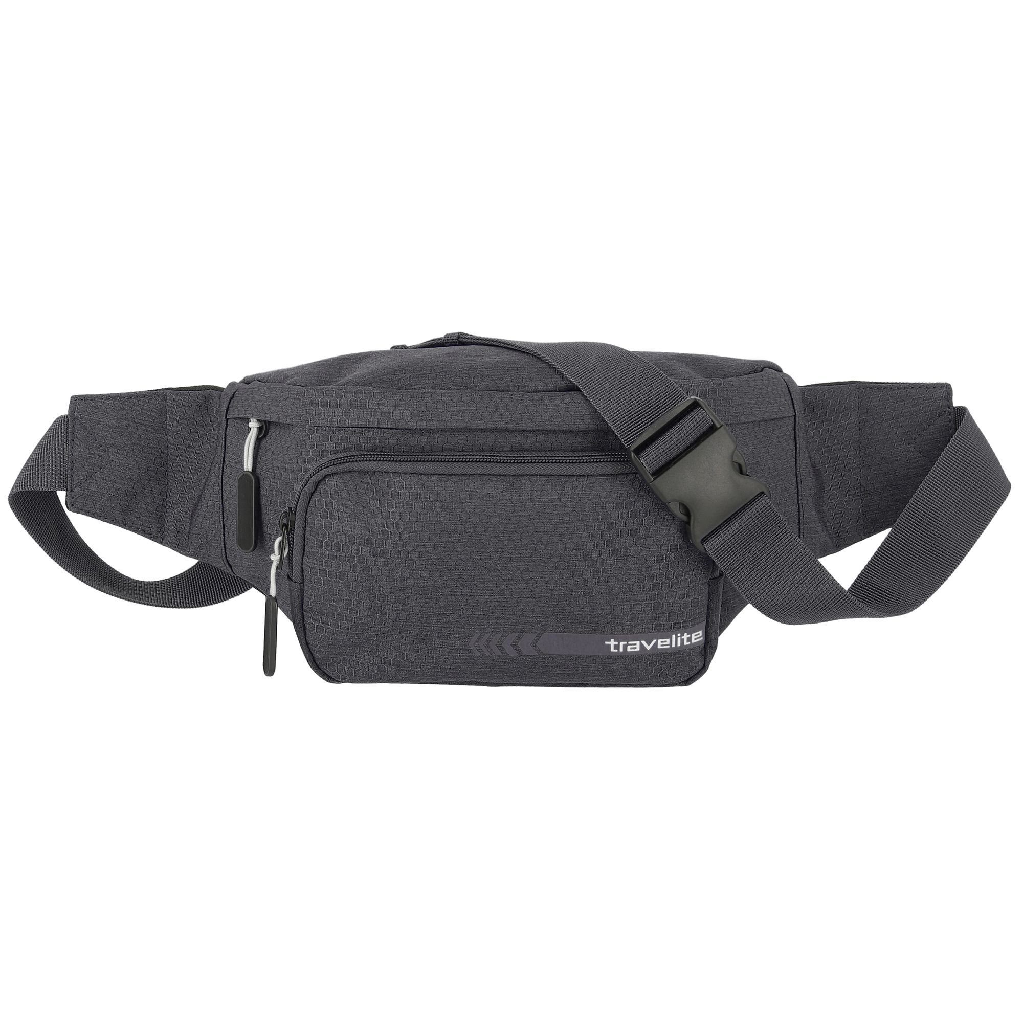 Polyester travelite Gürteltasche Off, Kick d'anthrazit