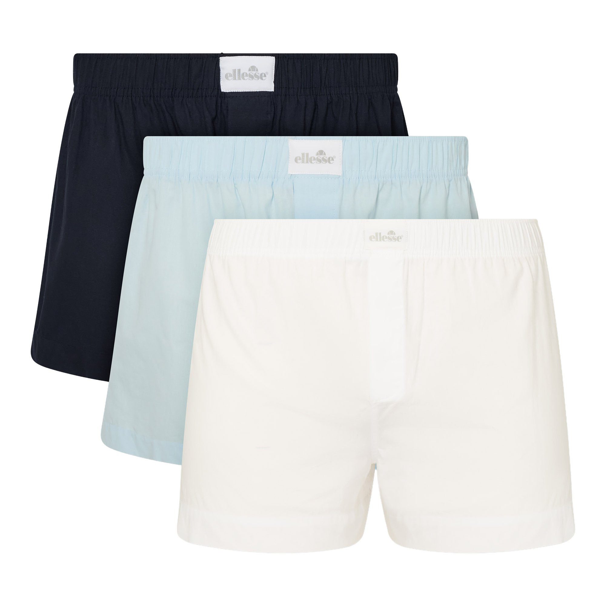 Boxershorts Herren Boxershort 3er Pack Baumwolle