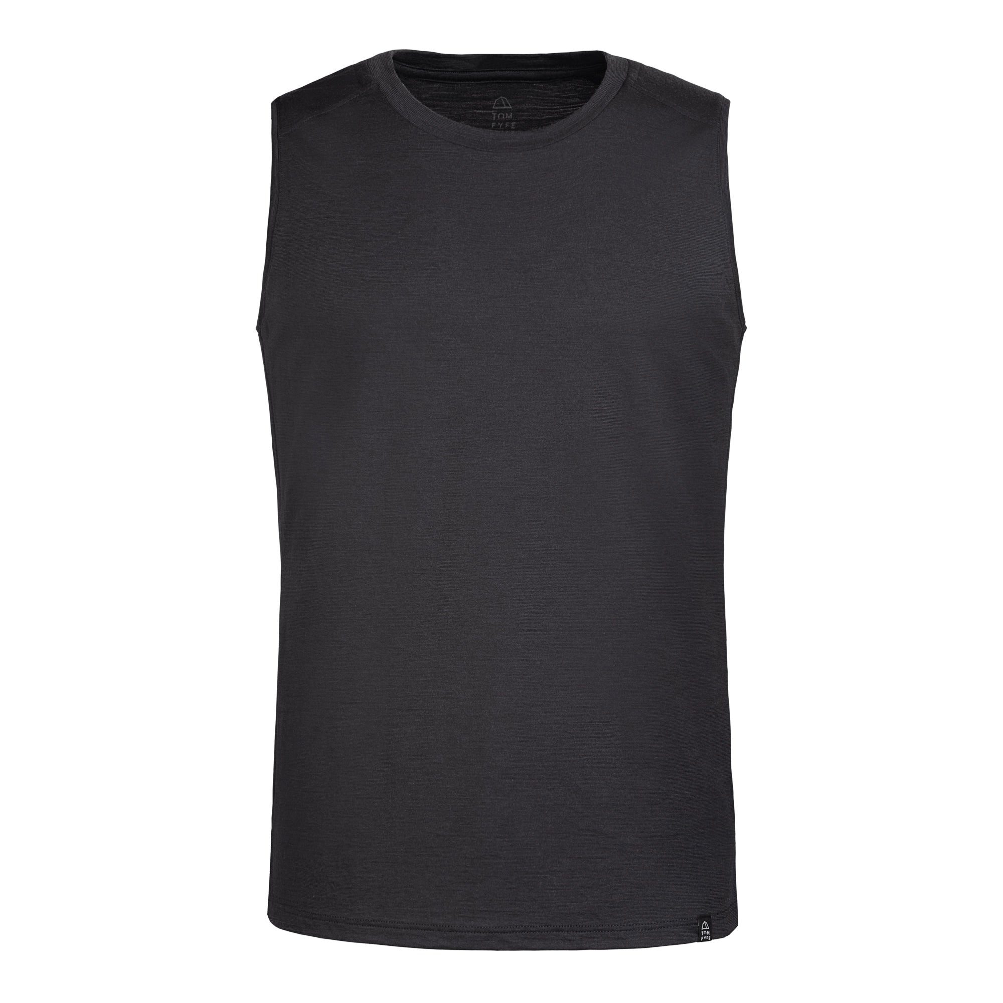 Tom Fyfe Tanktop TOM FYFE Merino Tank-Top Herren Anthrazit / XL