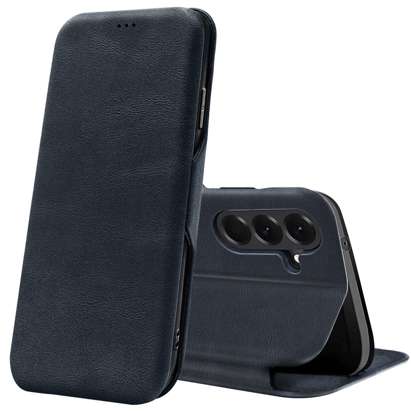 CoolGadget Handyhülle Business Premium Hülle Für Samsung Galaxy A57 5G 6,7 Zoll, Handy Tasche mit Kartenfach für Samsung A57 5G Schutzhülle