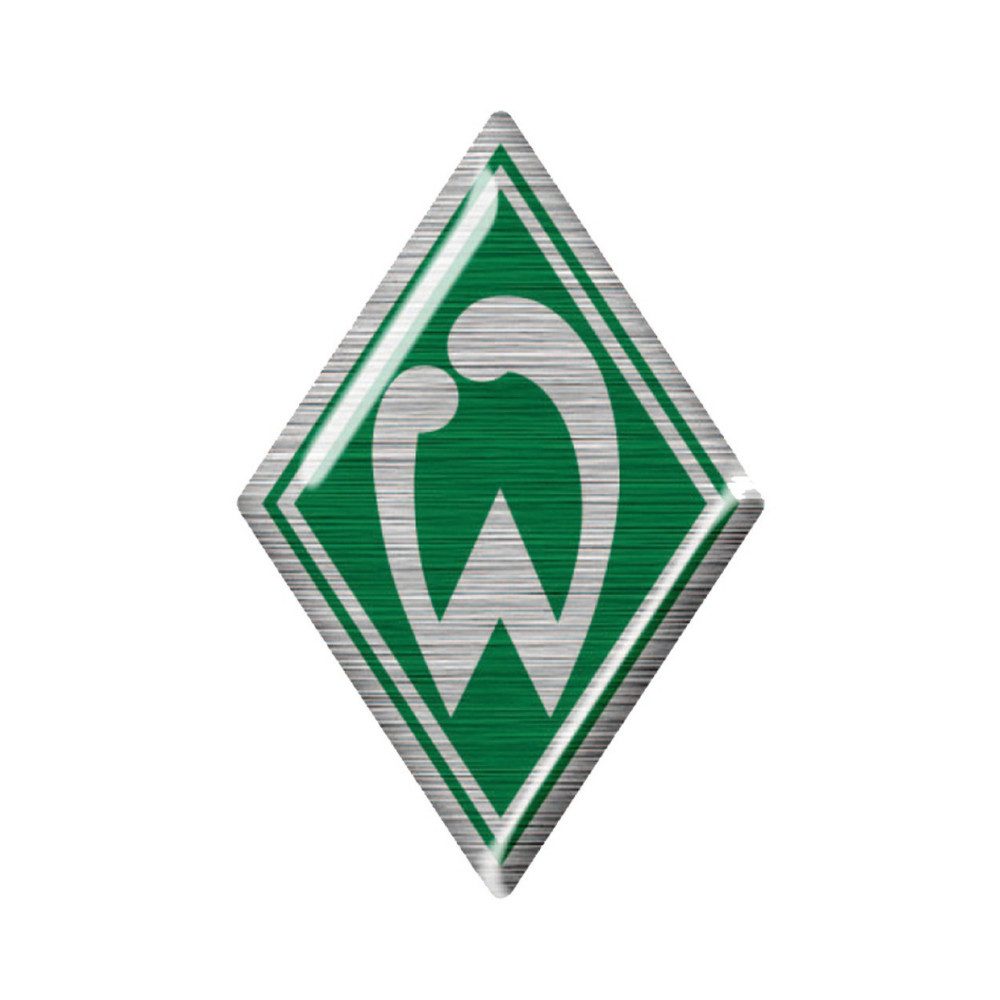 Werder Bremen Aufkleber SV Werder Bremen Sticker Raute 3D
