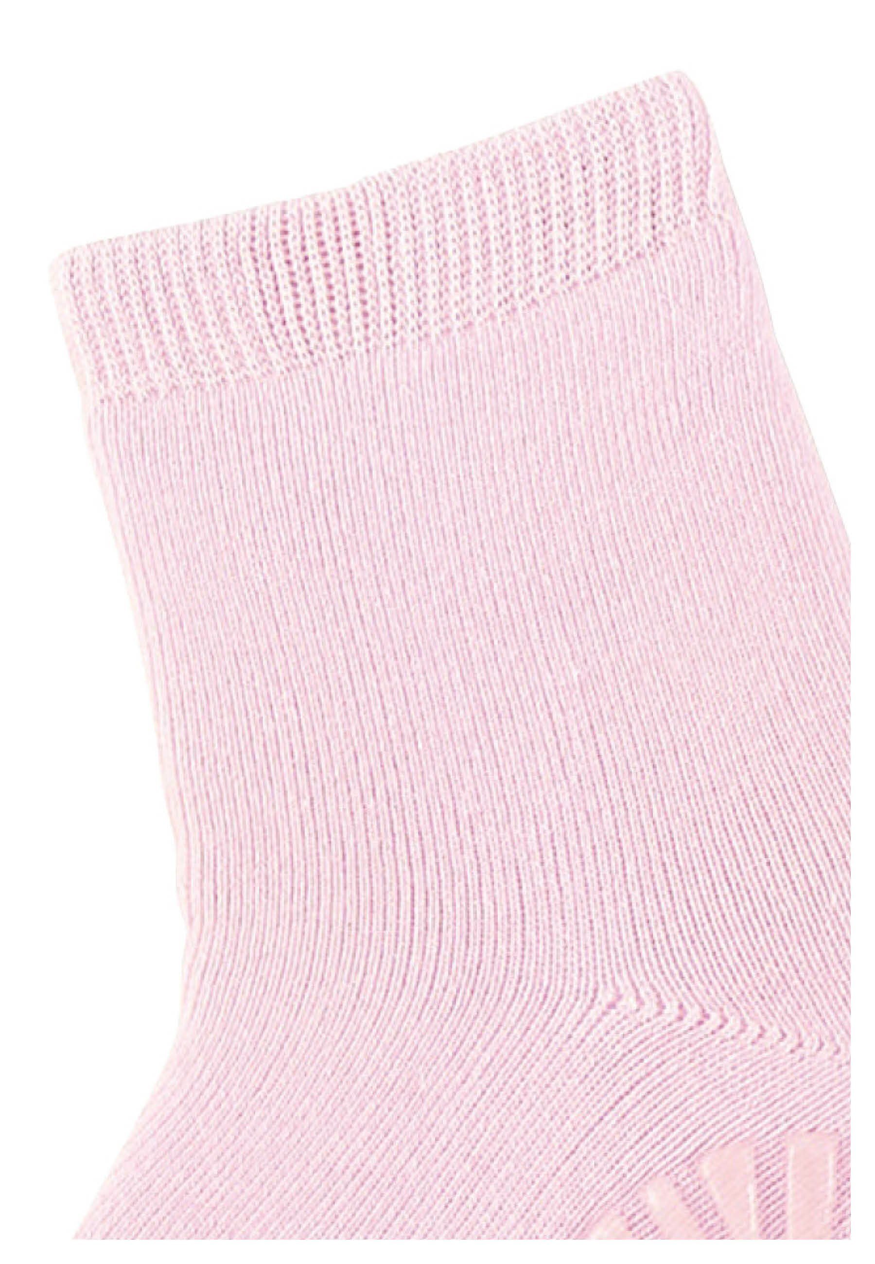 Anti-Rutsch-Sohle ABS-Socken mit Sterntaler® Sohlenbereich, uni Fli im Vollplüsch SOFT ABS- und Söckchen (Fliesensocken Fli hellrosa Motiven) mit süßen Rutschsocken
