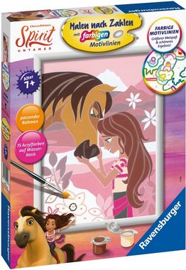 Ravensburger Malen nach Zahlen DreamWorks Spirit Untamed, Dream Team, Made in Europe; FSC® - schützt Wald - weltweit