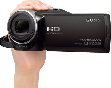 Sony HDR-CX240E Camcorder (Full HD, 27x opt. Zoom, Composite Video Ausgang)