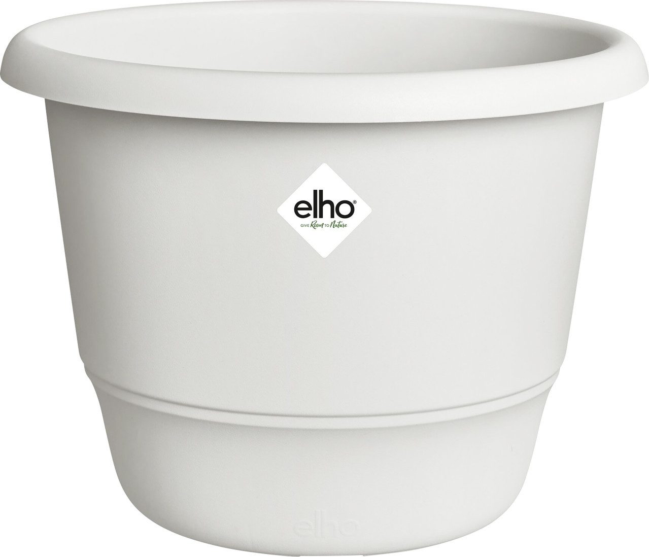 Elho Pflanzkübel Elho Übertopf Amiga Kunststoff weiß Ø 47 x 35 cm